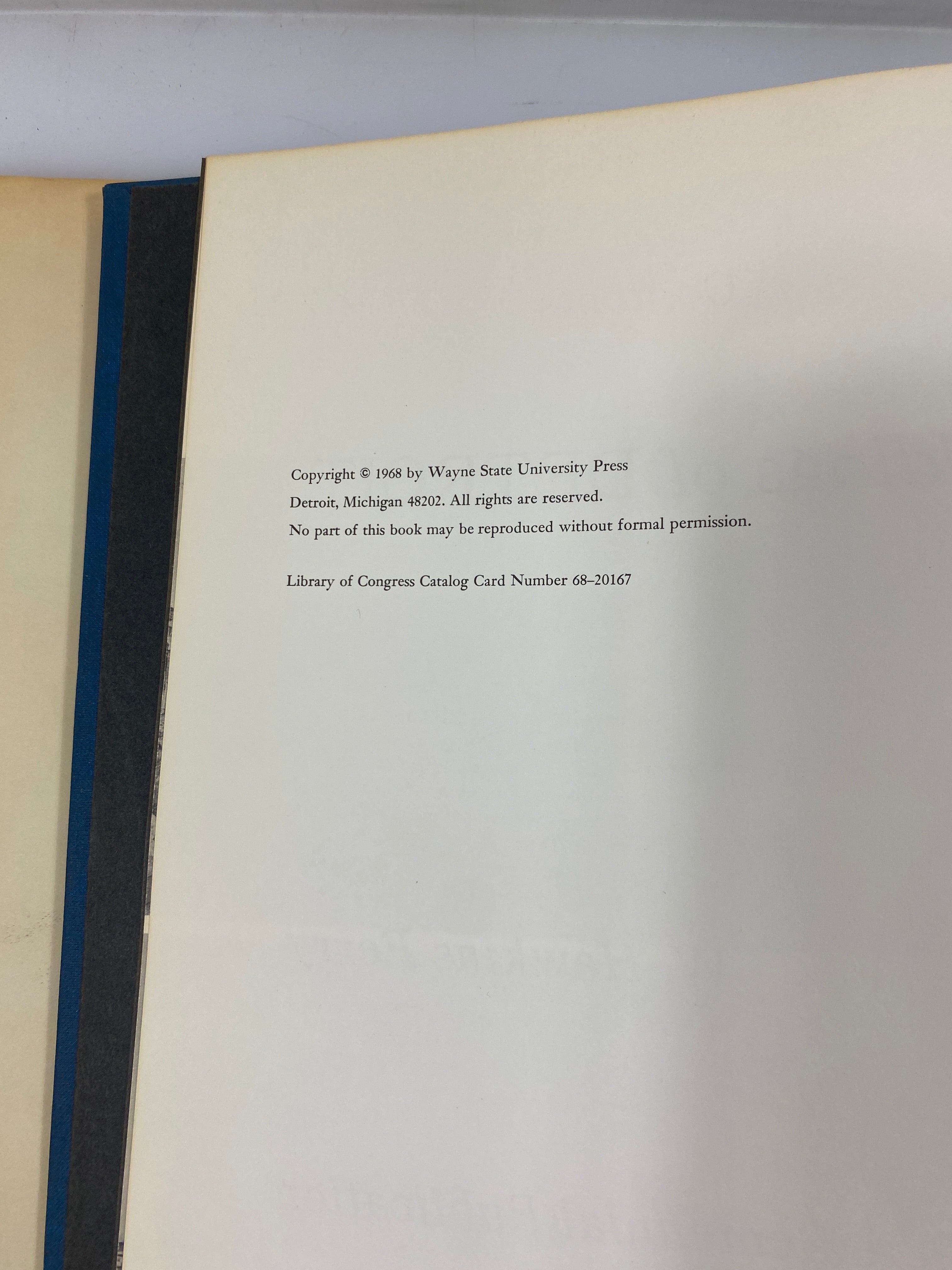 The Buildings of Detroit by Ferry Wayne State University Press 1968 HCDJ