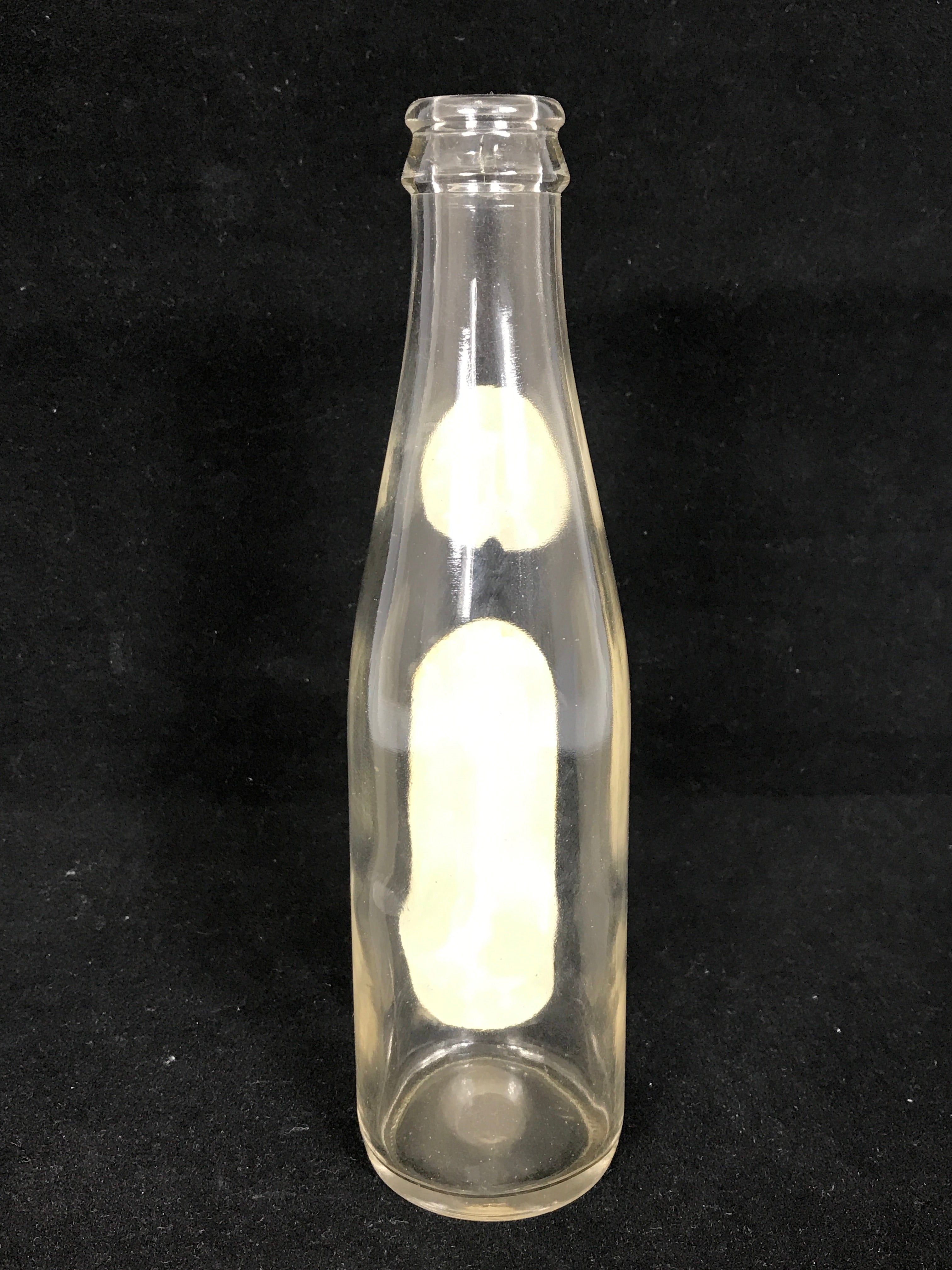 Vintage SARATOGA Sparkling Water Glass Bottle 7.5 oz