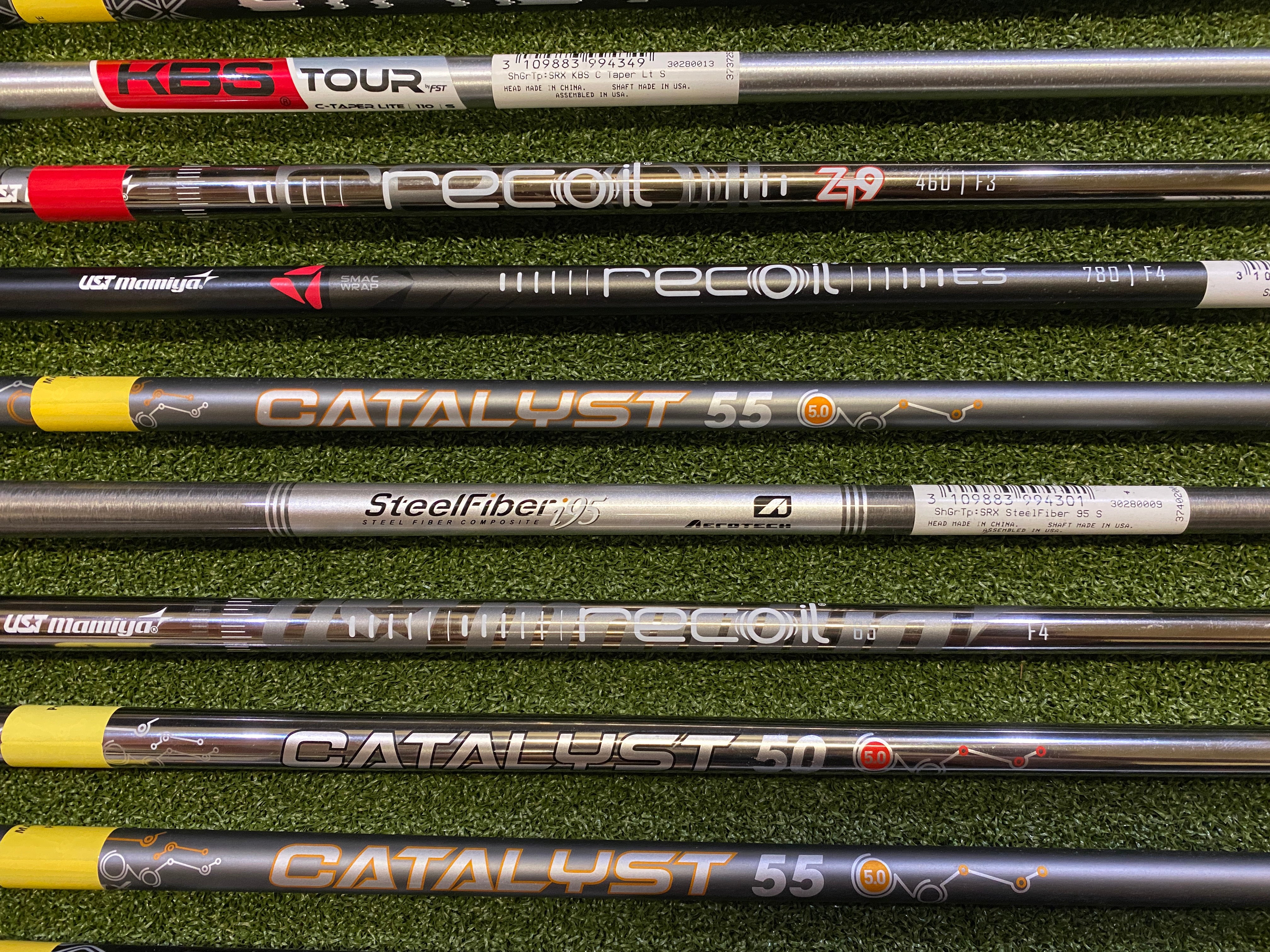 Mixed Lot of 15 Assorted Iron Golf Shafts #1