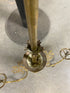 Antique Kvitz Farmhouse Brass Gas Light Fixture