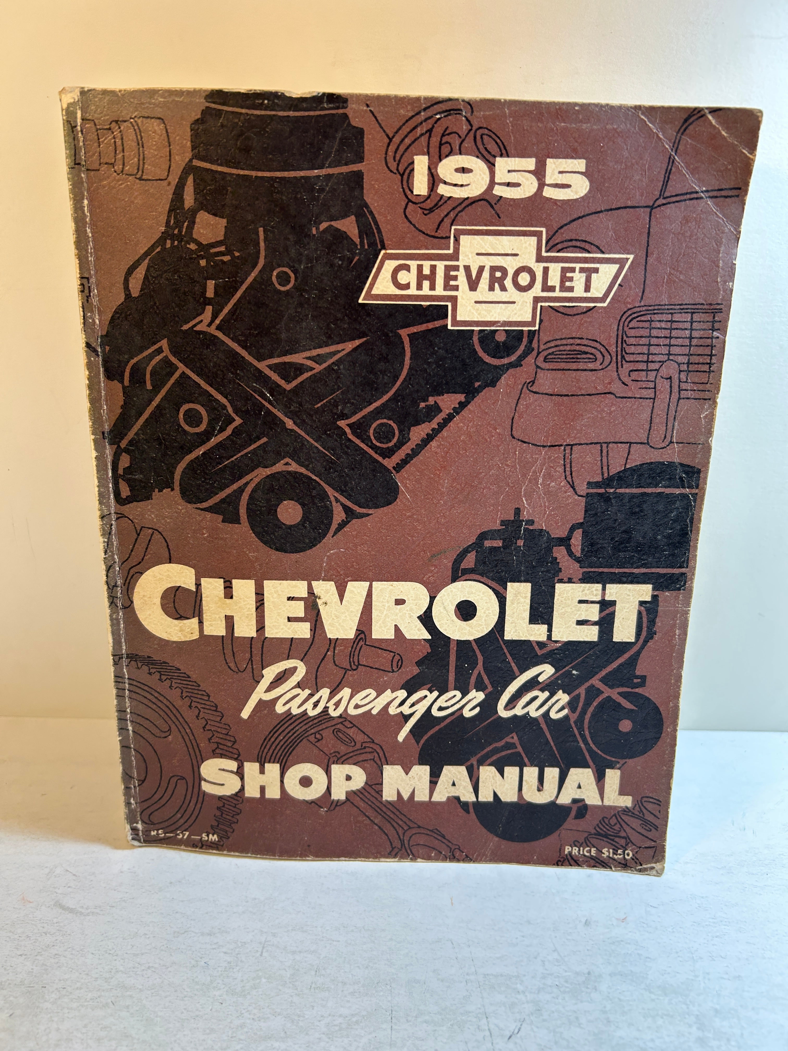 1955 Chevrolet Passenger Car Shop Manual General Motors Corp 1954 SC