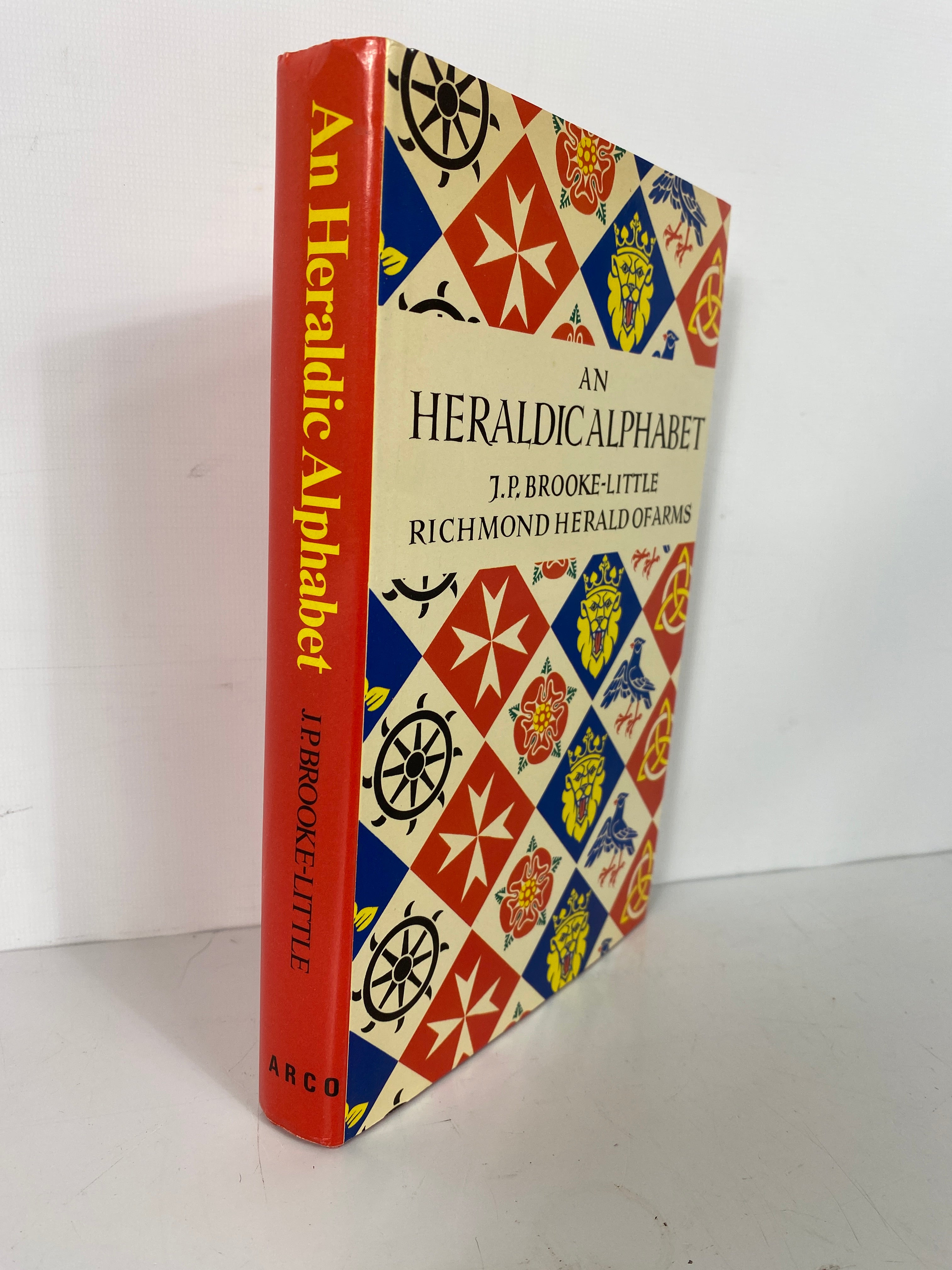 An Heraldic Alphabet 1st Edition 1973  Brooke-Little HC DJ