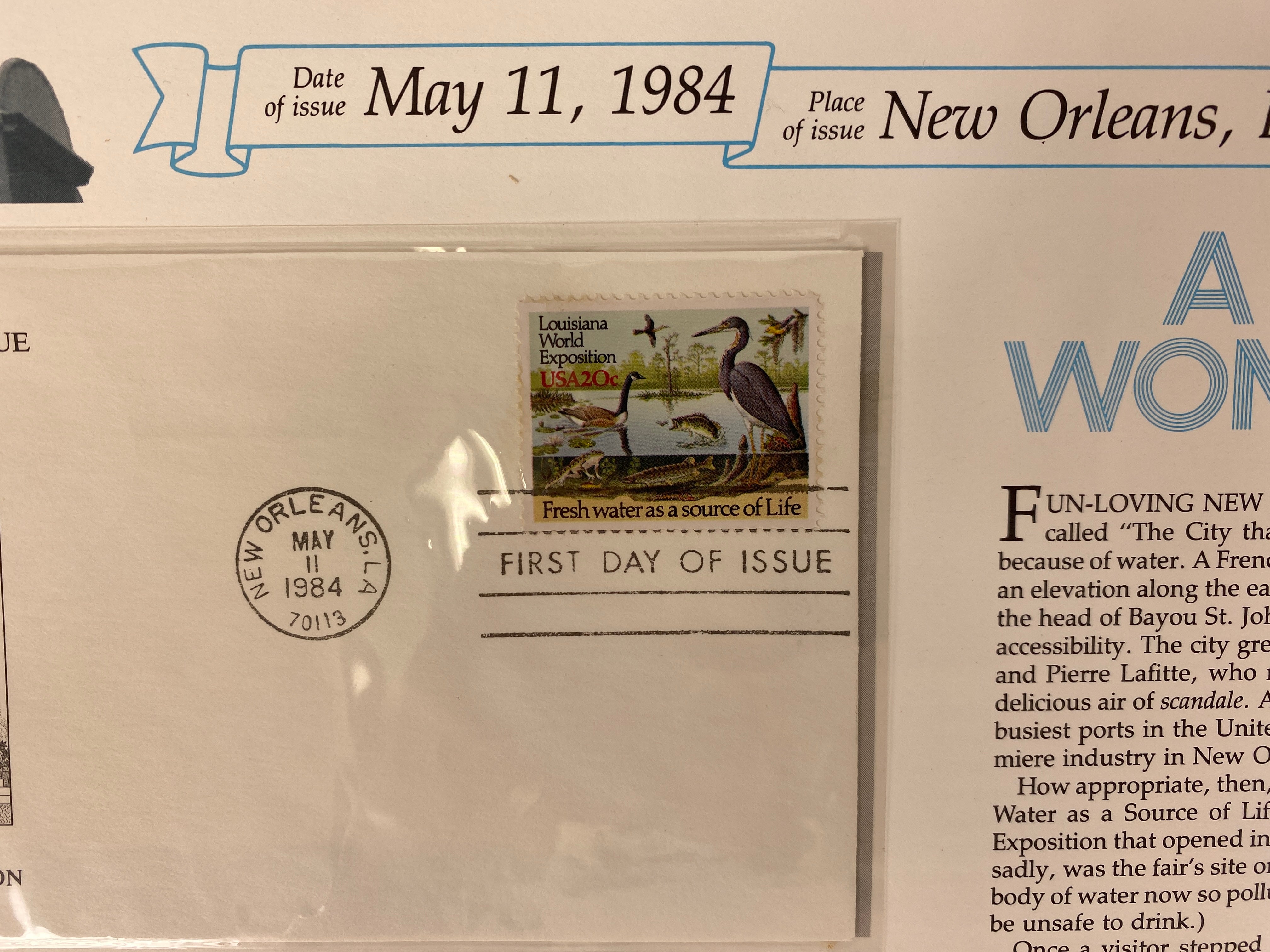 2 Vols: Reader's Digest First Day Stamp Collections Sports/Covers 1983-1984