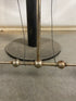 Antique Hydro-Carbon Two Light Chandelier