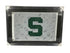 Framed Autographed MSU Flag