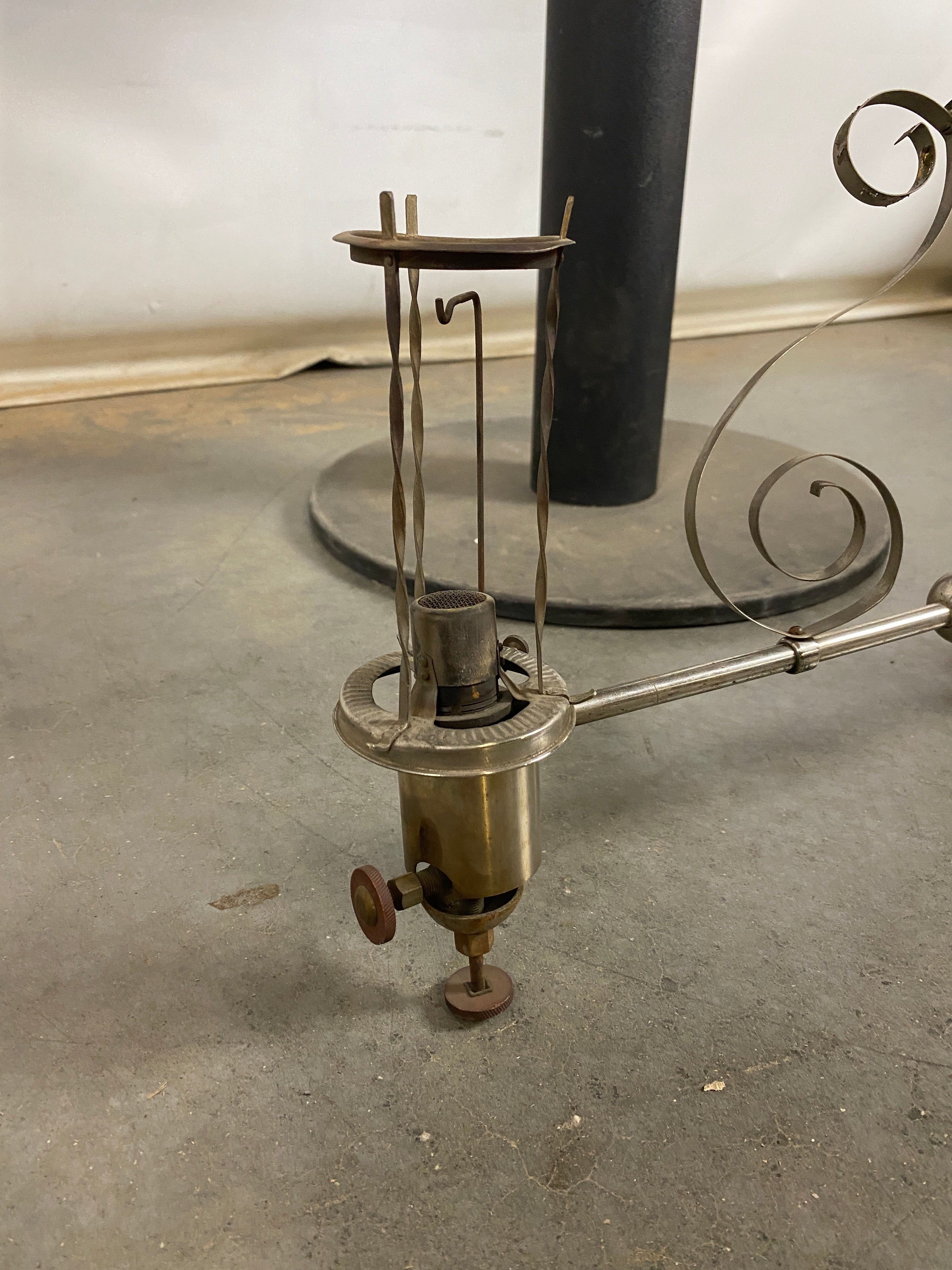 Antique Two Light Lamp