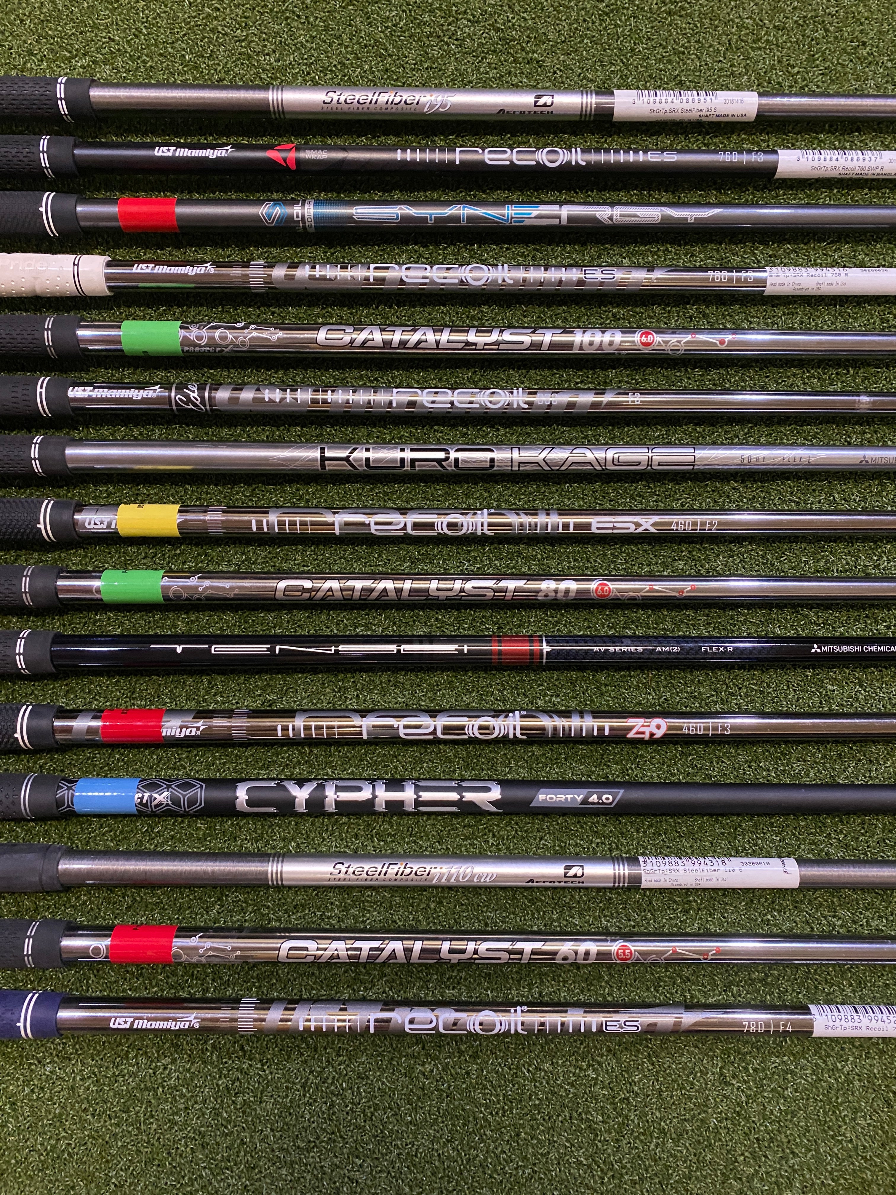 Mixed Lot of 15 Assorted Iron Golf Shafts #3