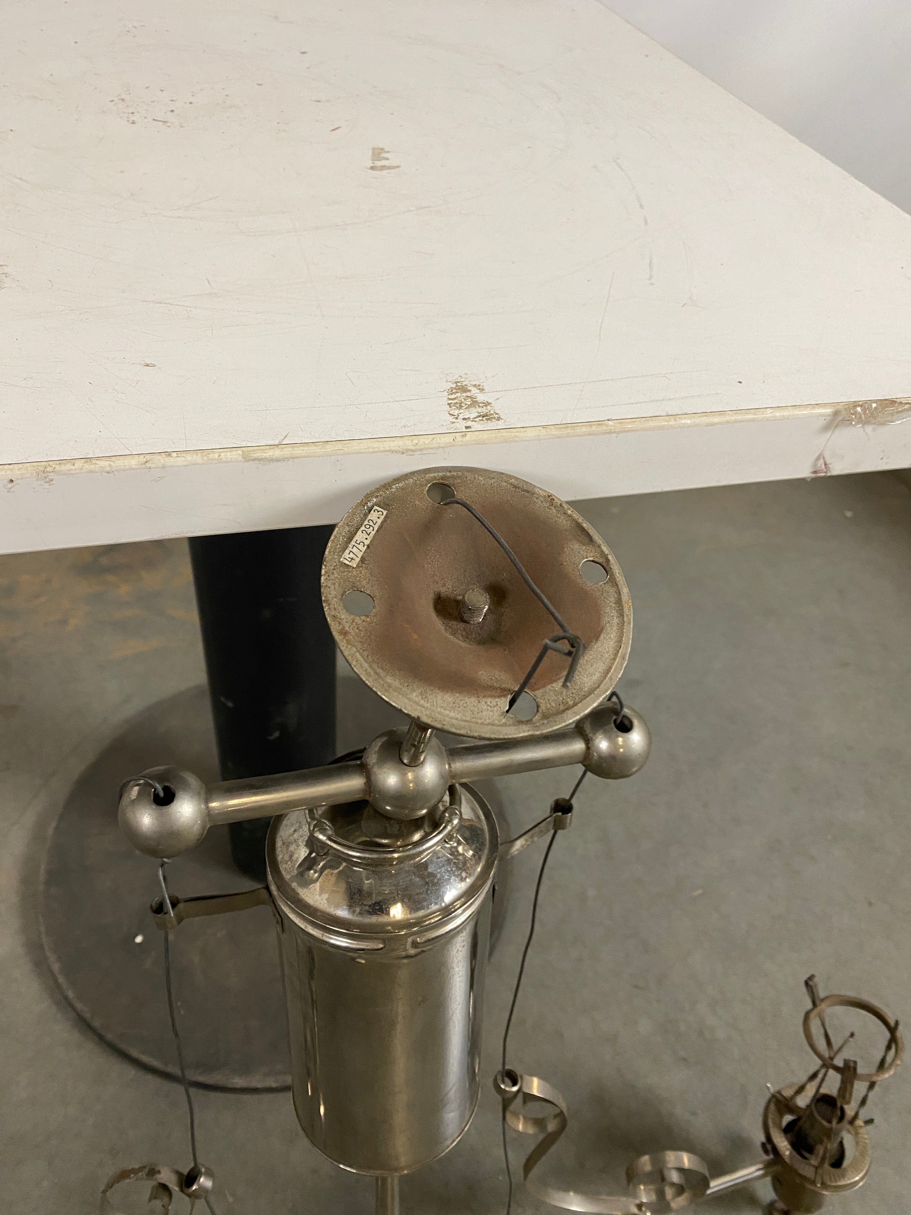 Antique Two Light Lamp