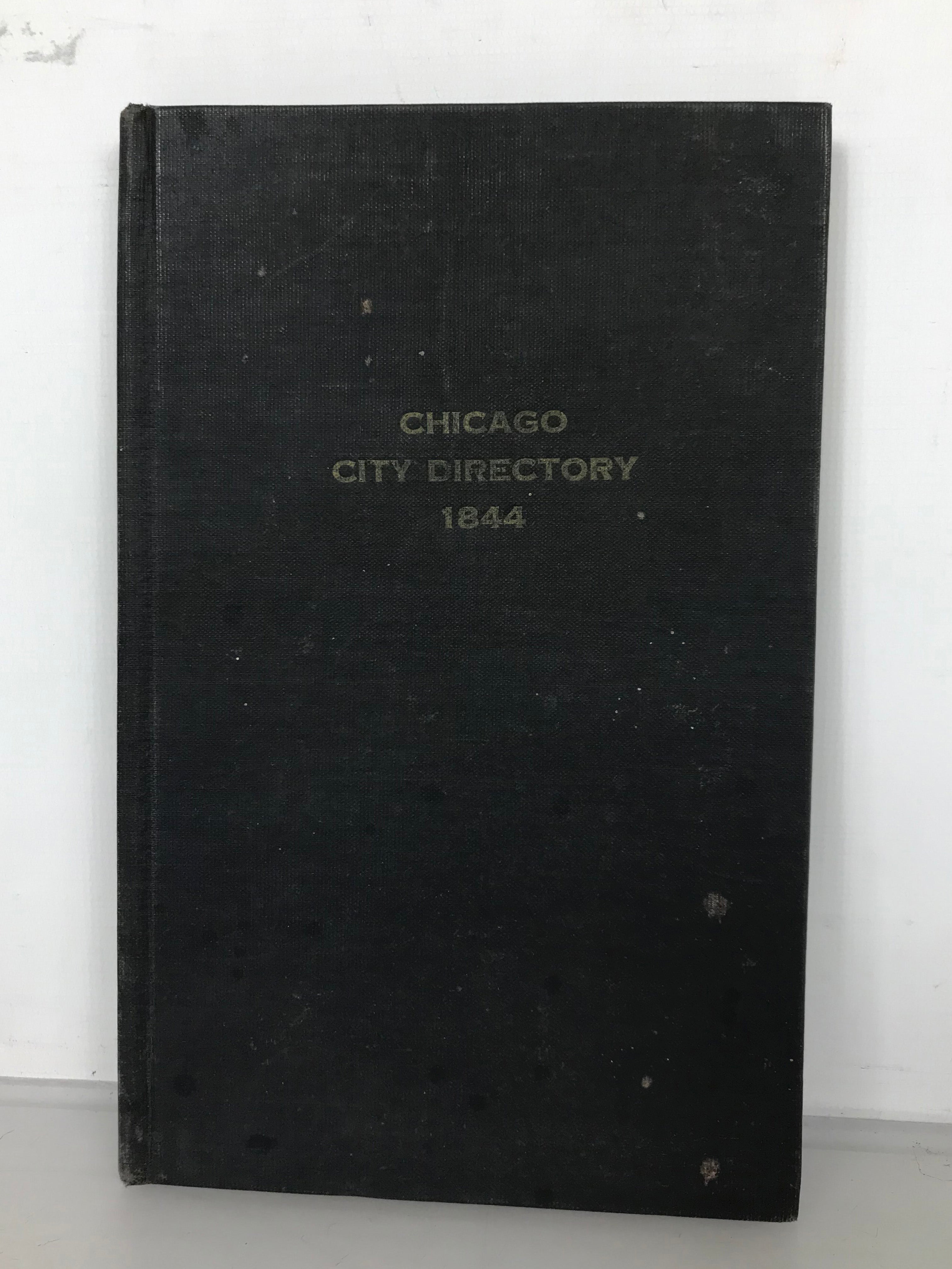 General Directory and Business Advertiser Chicago 1844