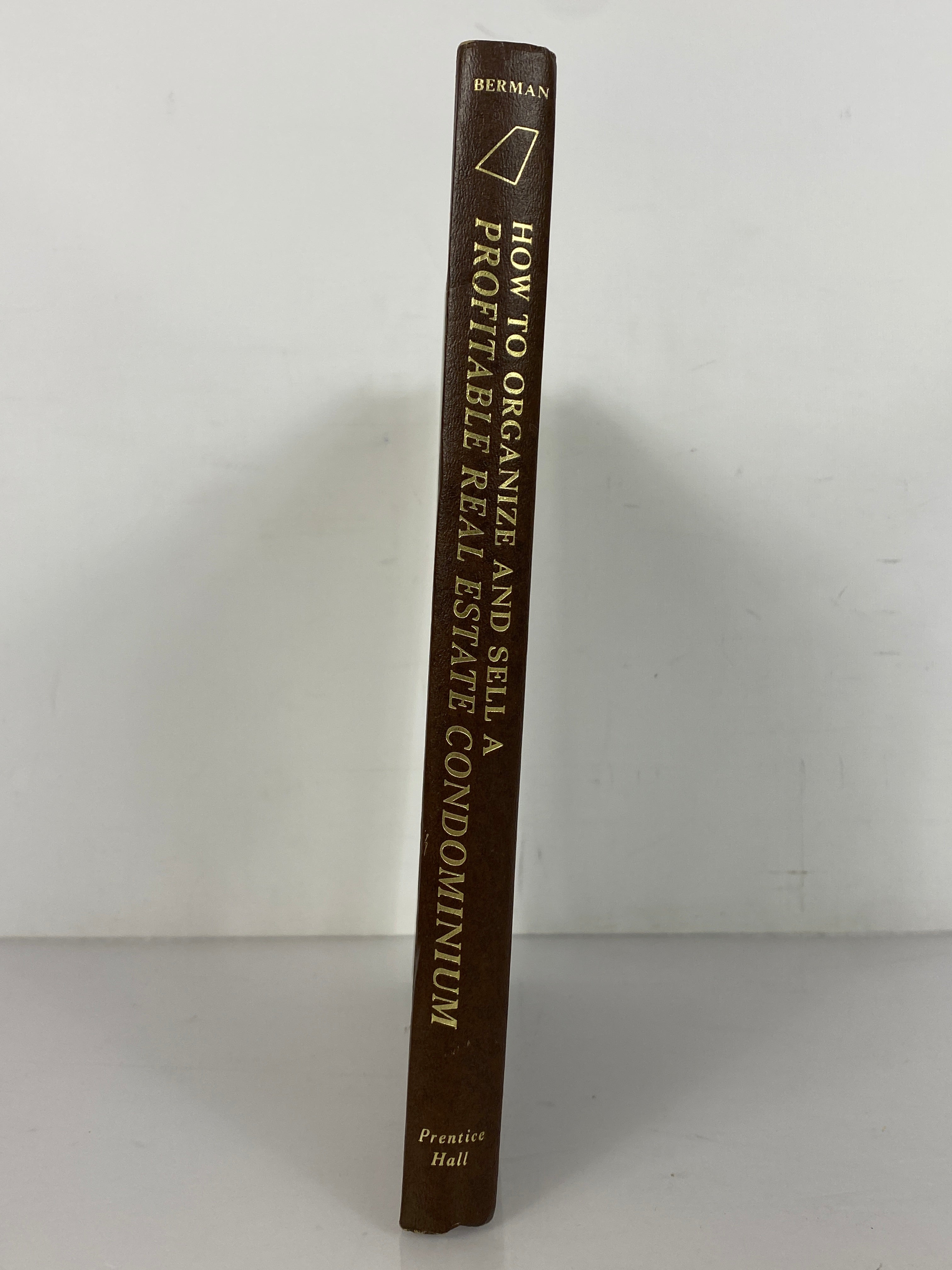 How to Organize & Sell a Profitable Real Estate Condo by Berman 1969 HC