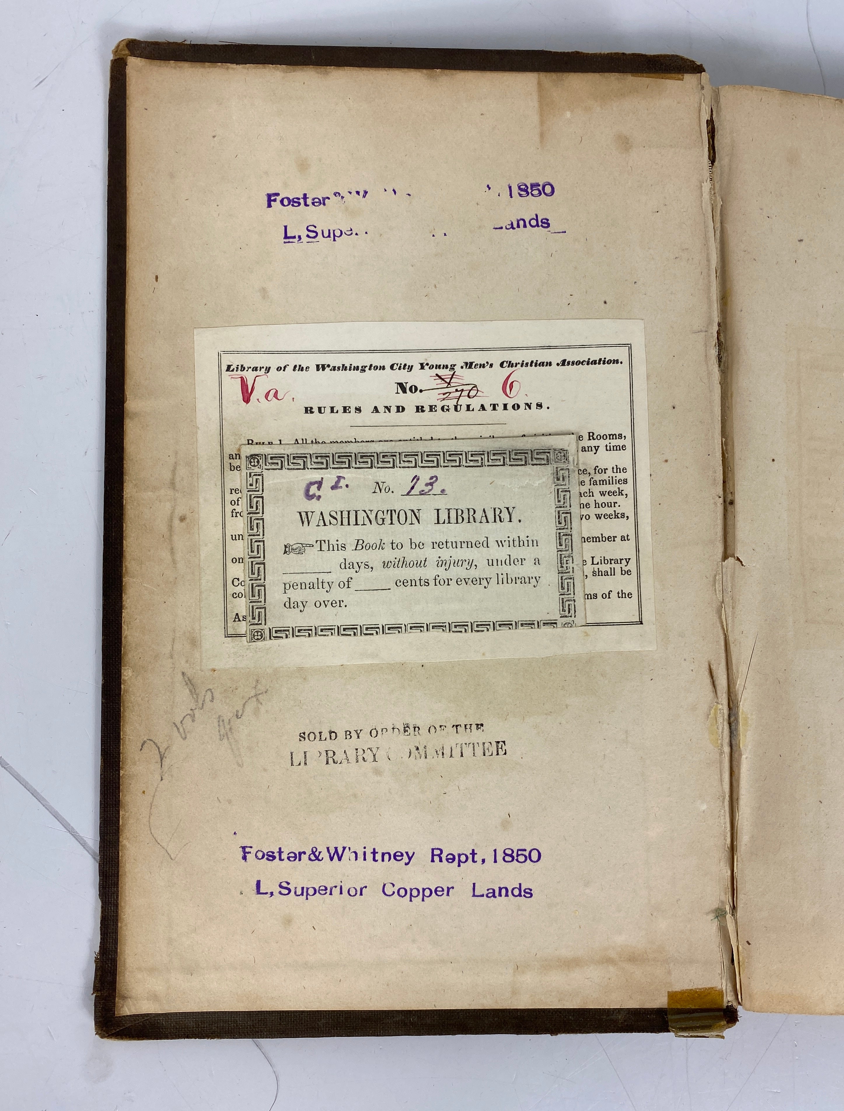 Foster & Whitney Report Geology/Topography Lake Superior Land 1850 w Maps