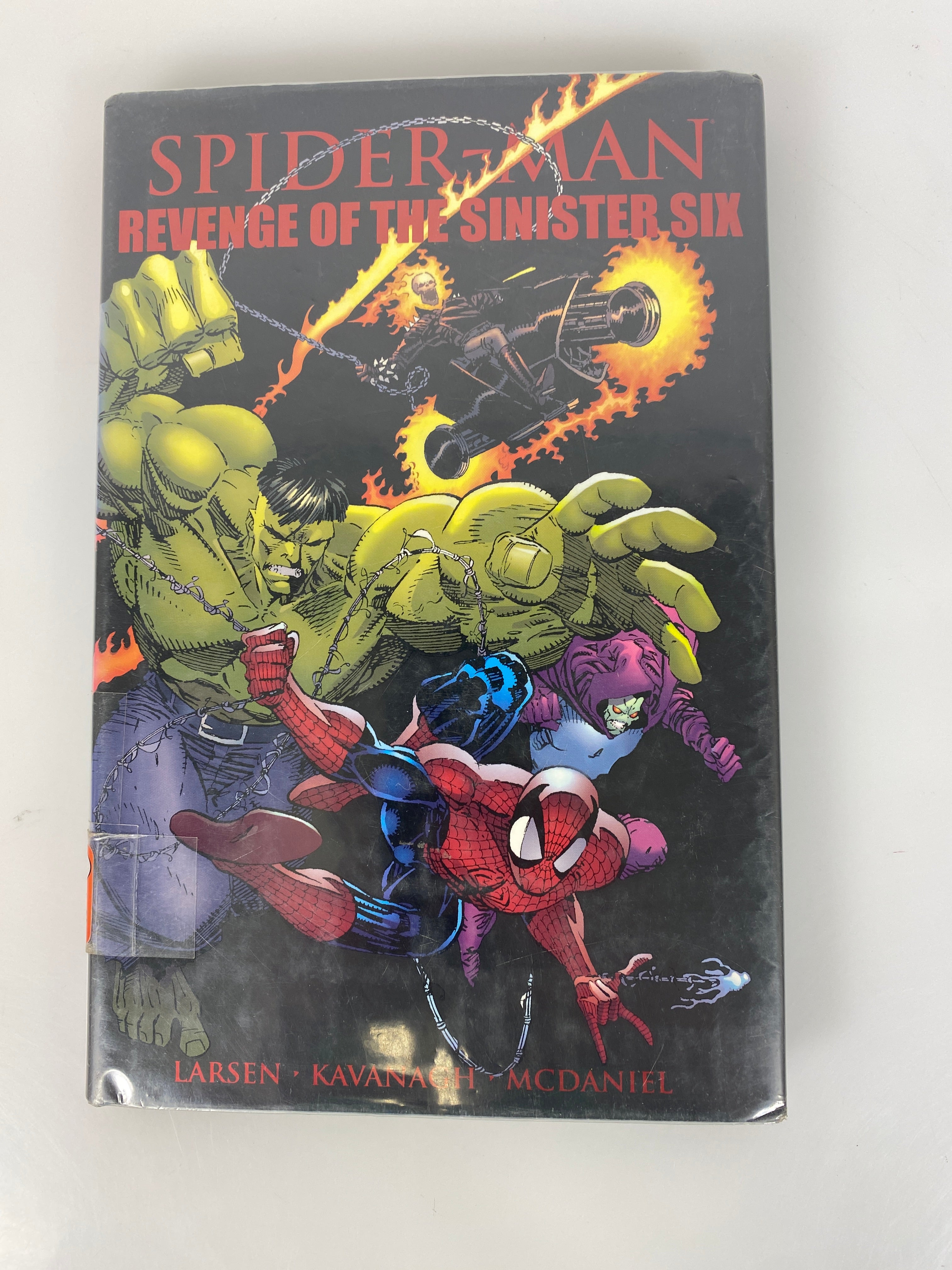Spider Man Revenge of the Sinister Six Graphic Novel 2012 HCDJ