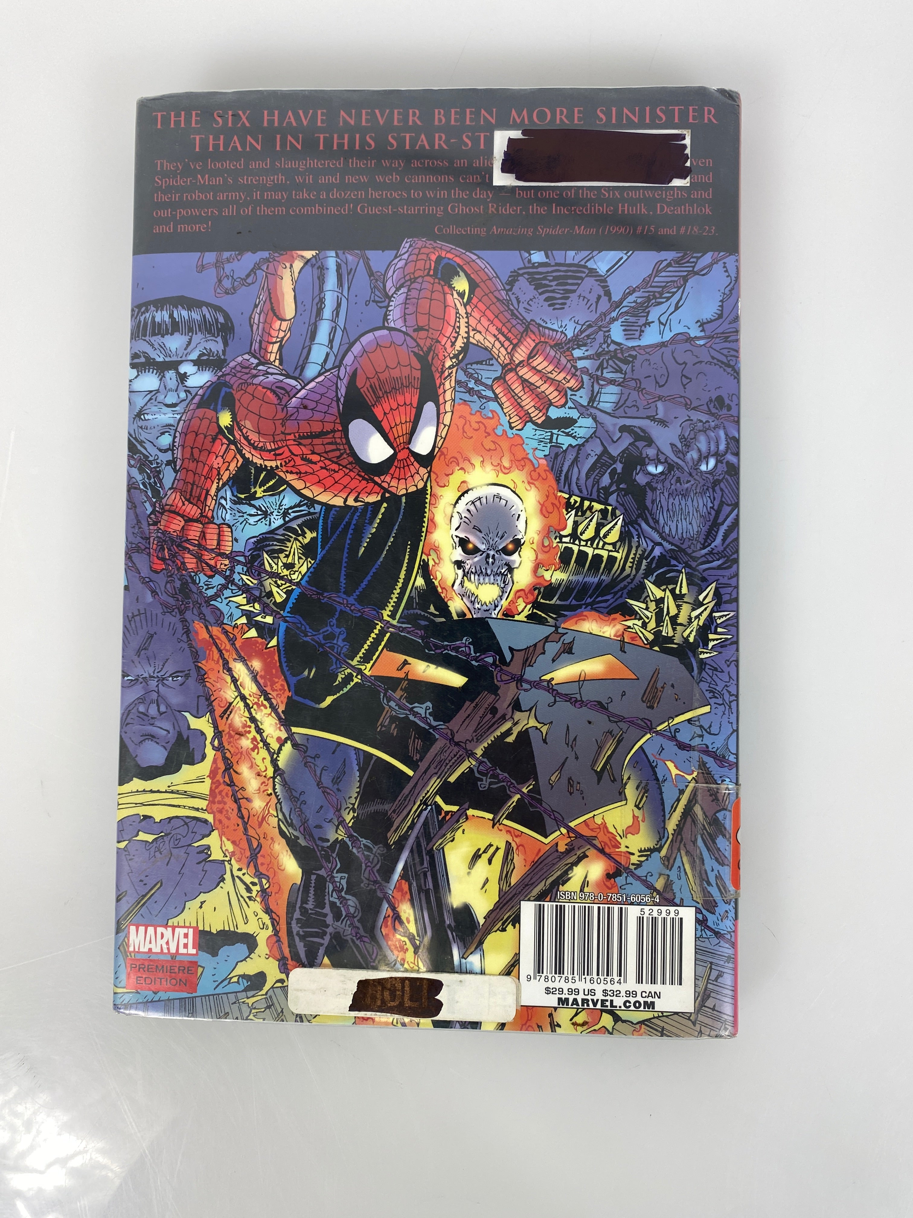 Spider Man Revenge of the Sinister Six Graphic Novel 2012 HCDJ