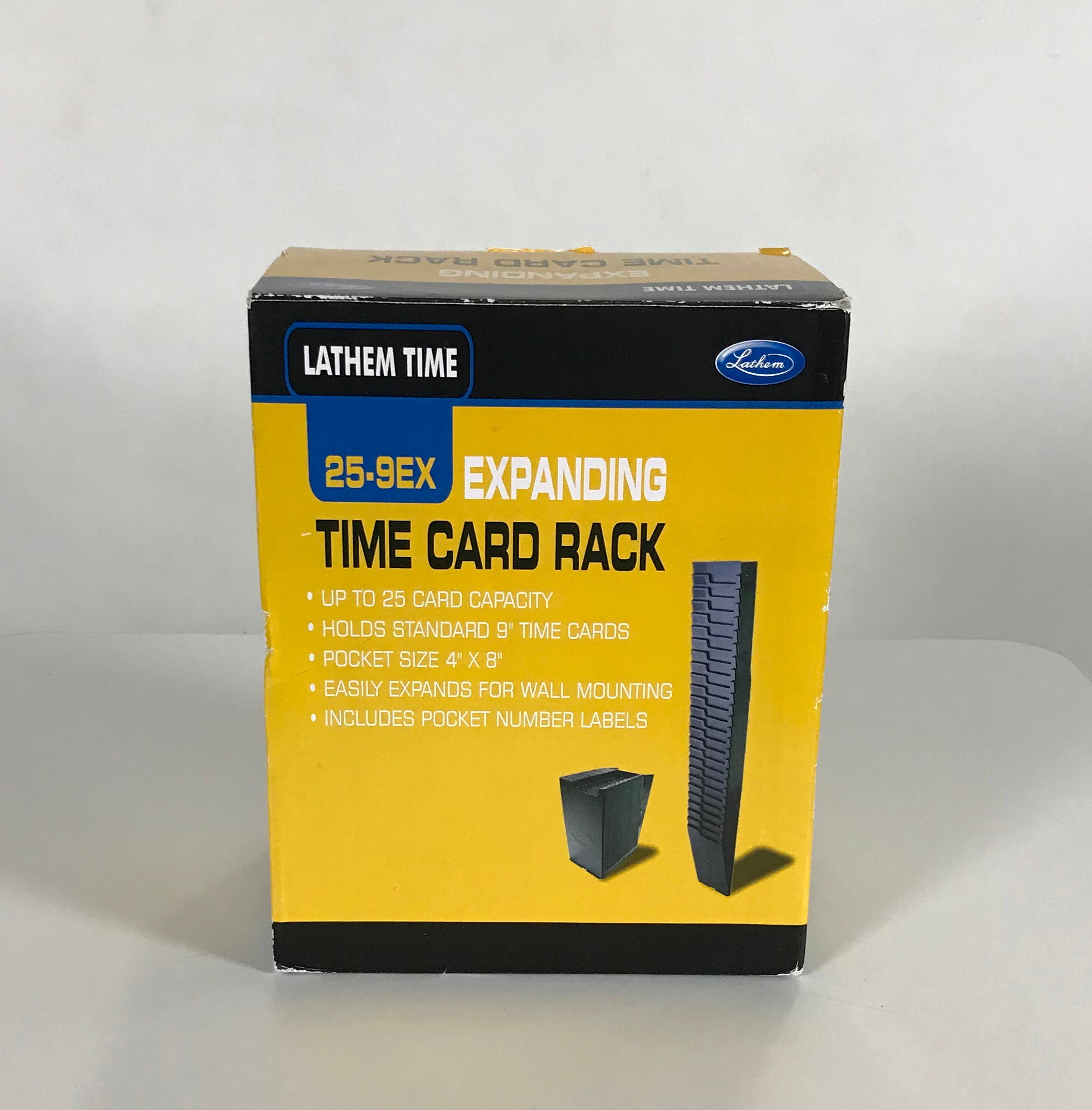 Lathem Time Expanding Time Card Rack