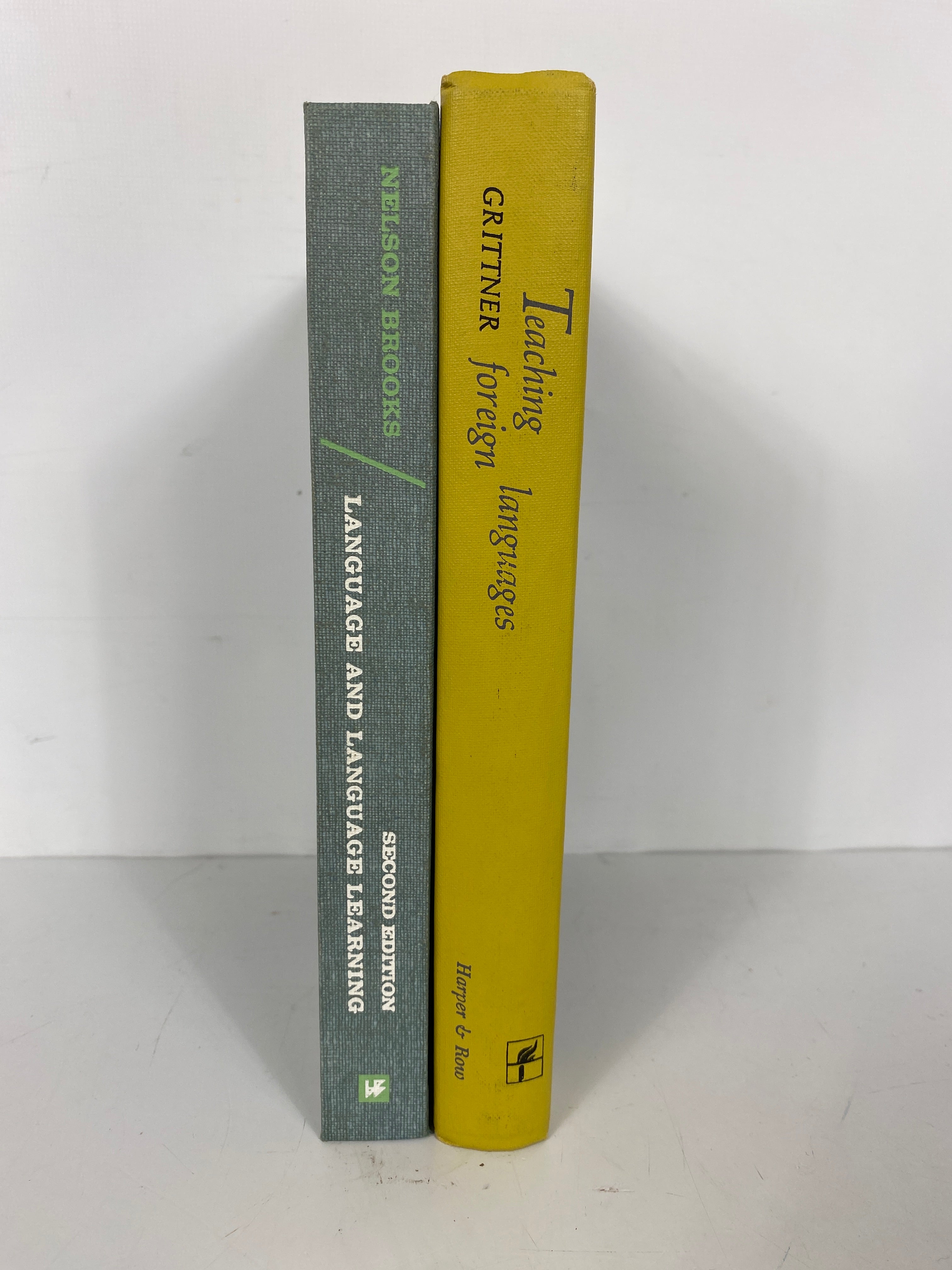 Lot of 2: Teaching Foreign Languages/Language & Language Learning 1964-69 HC