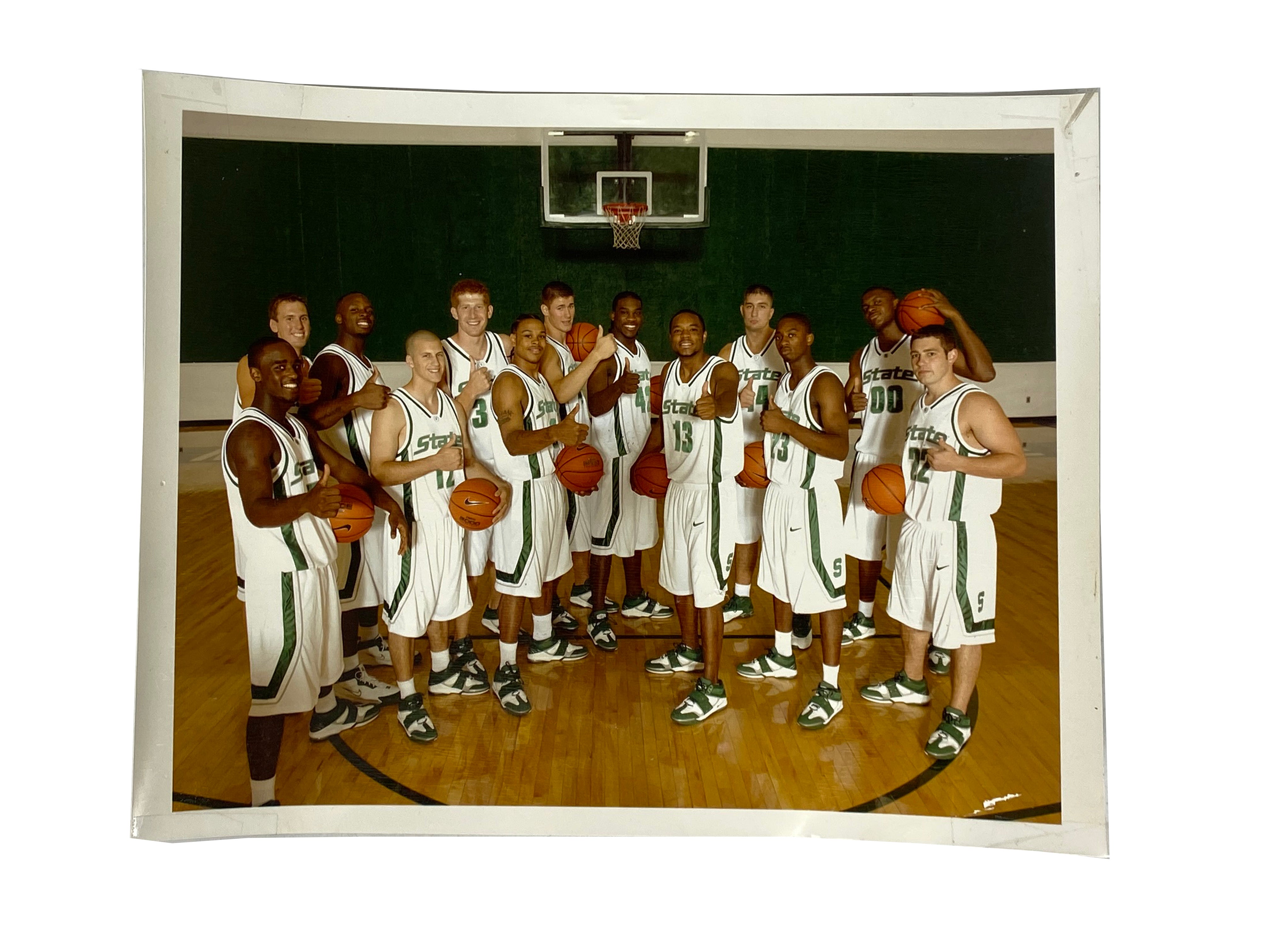 2005-2006 MSU Men's Basketball Team Photo 8.5x11