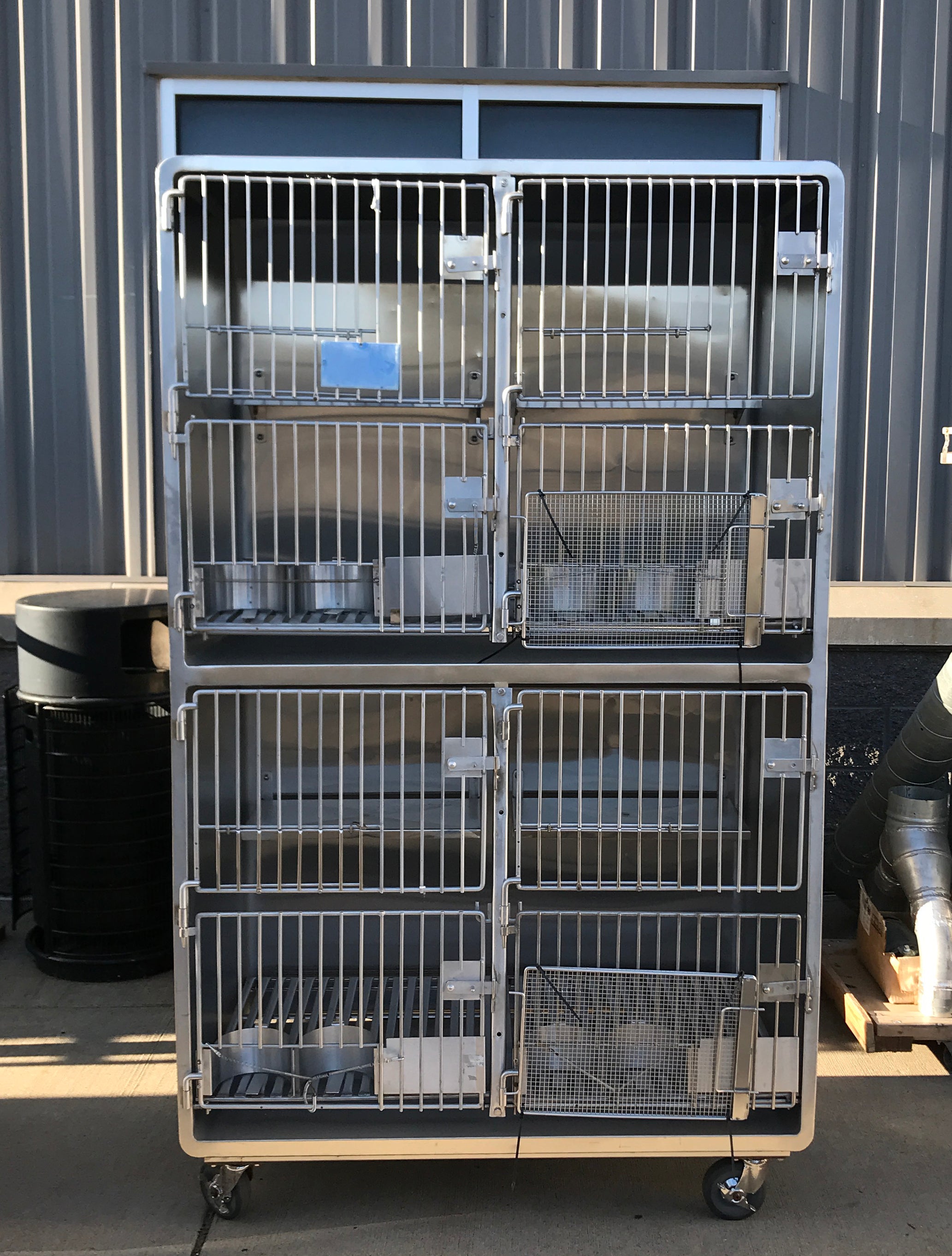 Two compartment Animal Cage