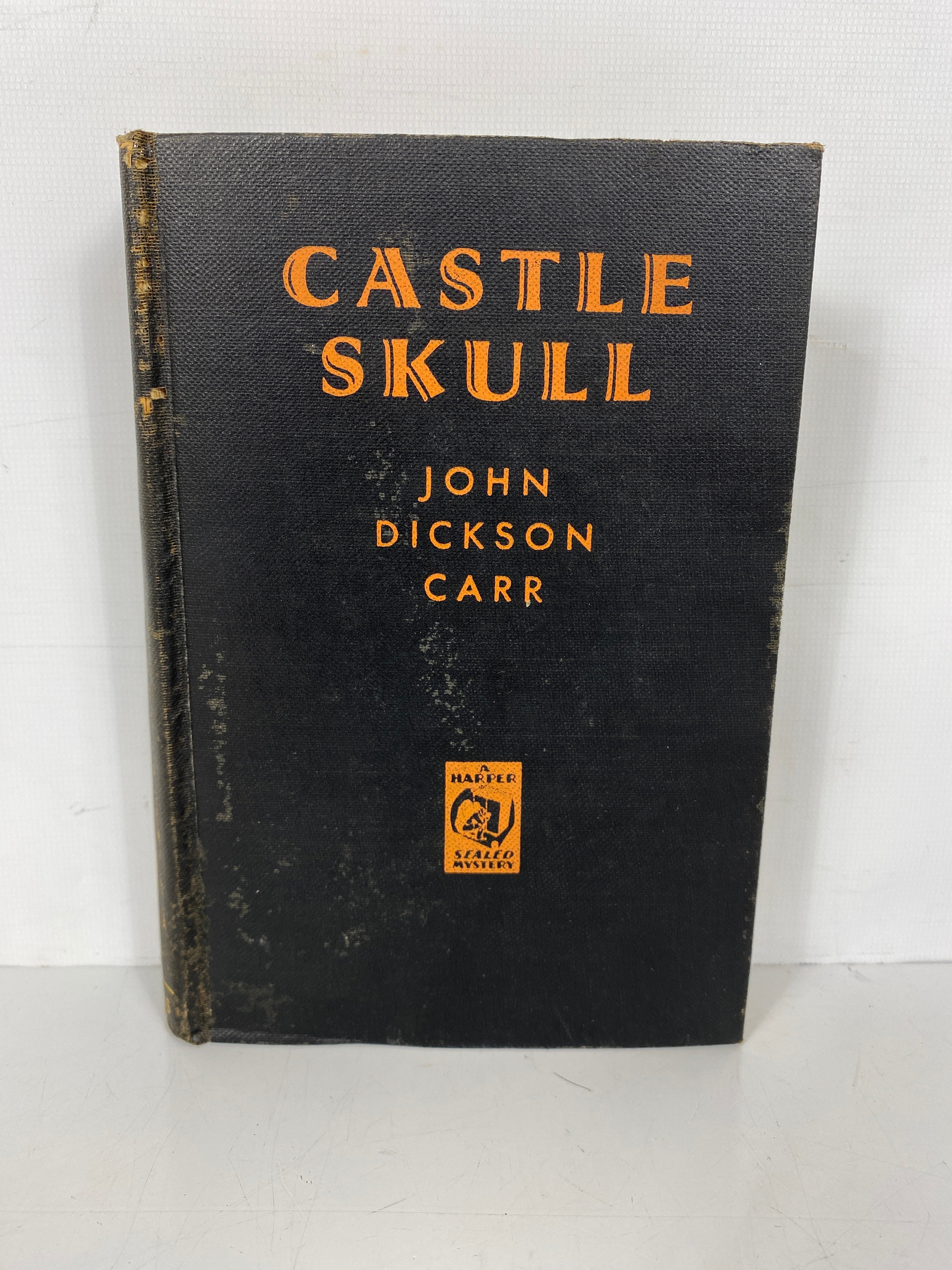 Castle Skull John Dickson Carr 1931 First Edition HC Harper Sealed Mystery