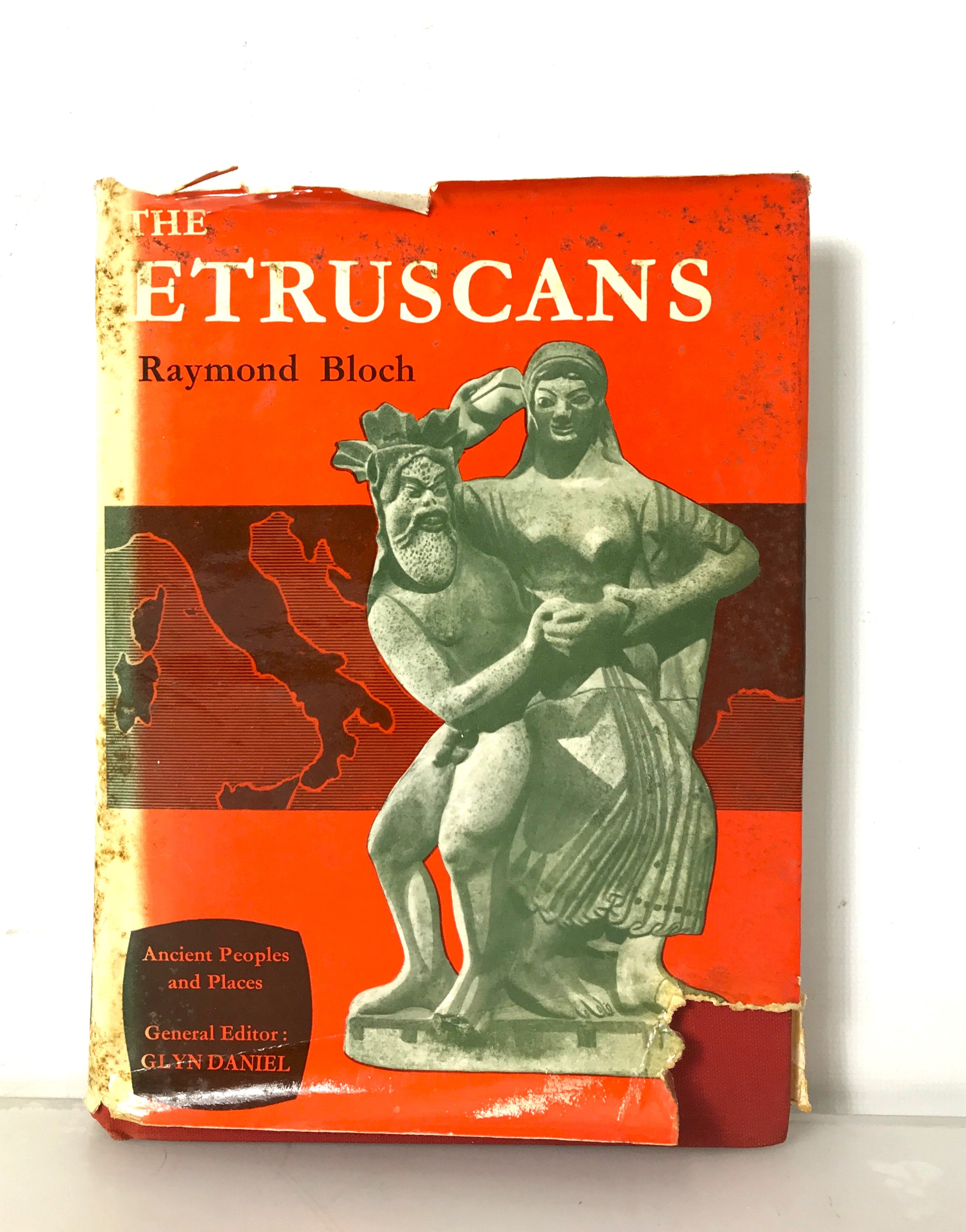 The Etruscans by Raymond Bloch First American Edition 1958 HC DJ