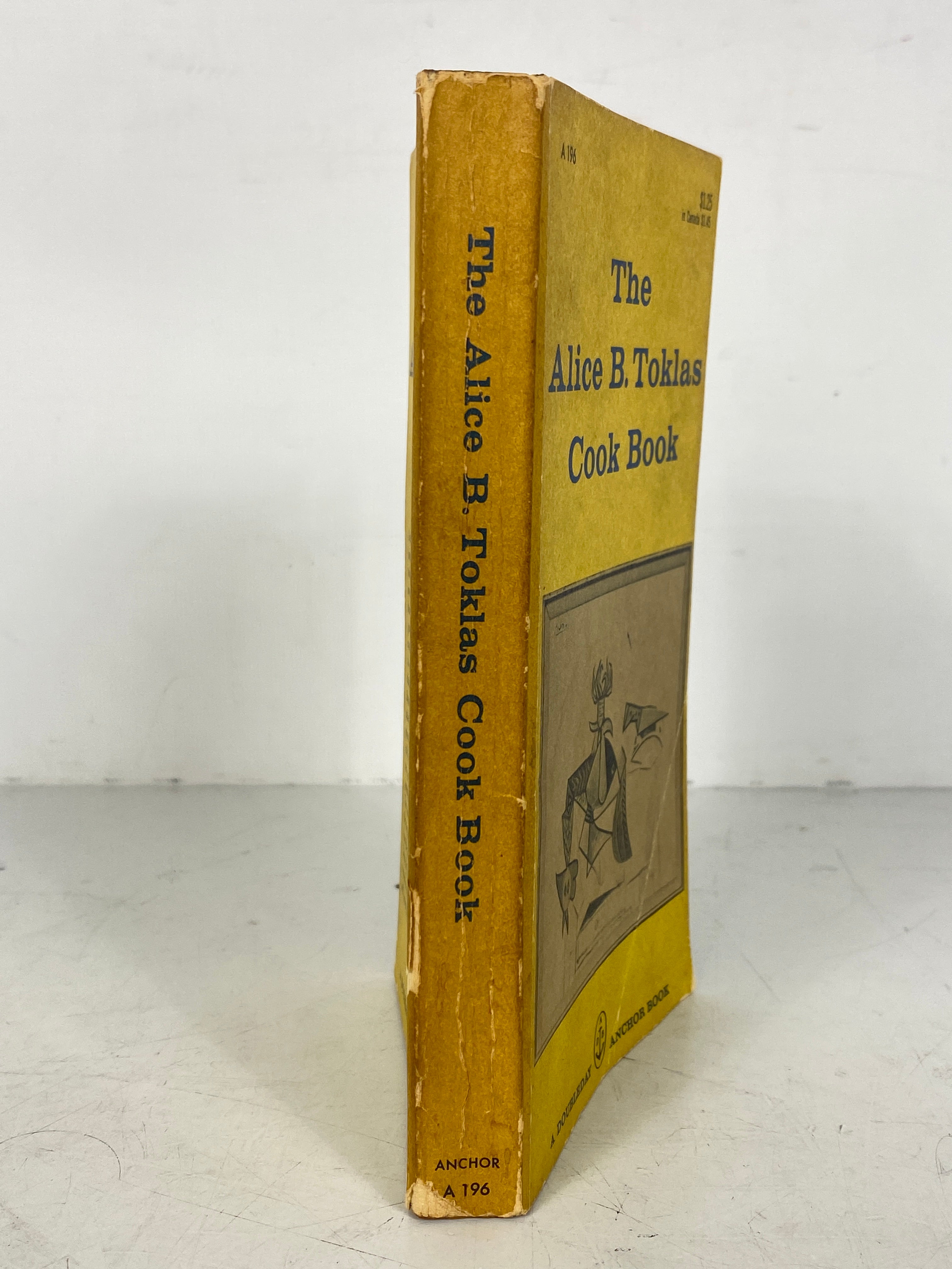 The Alice B. Toklas Cook Book 1960 Anchor Book Edition Vintage SC