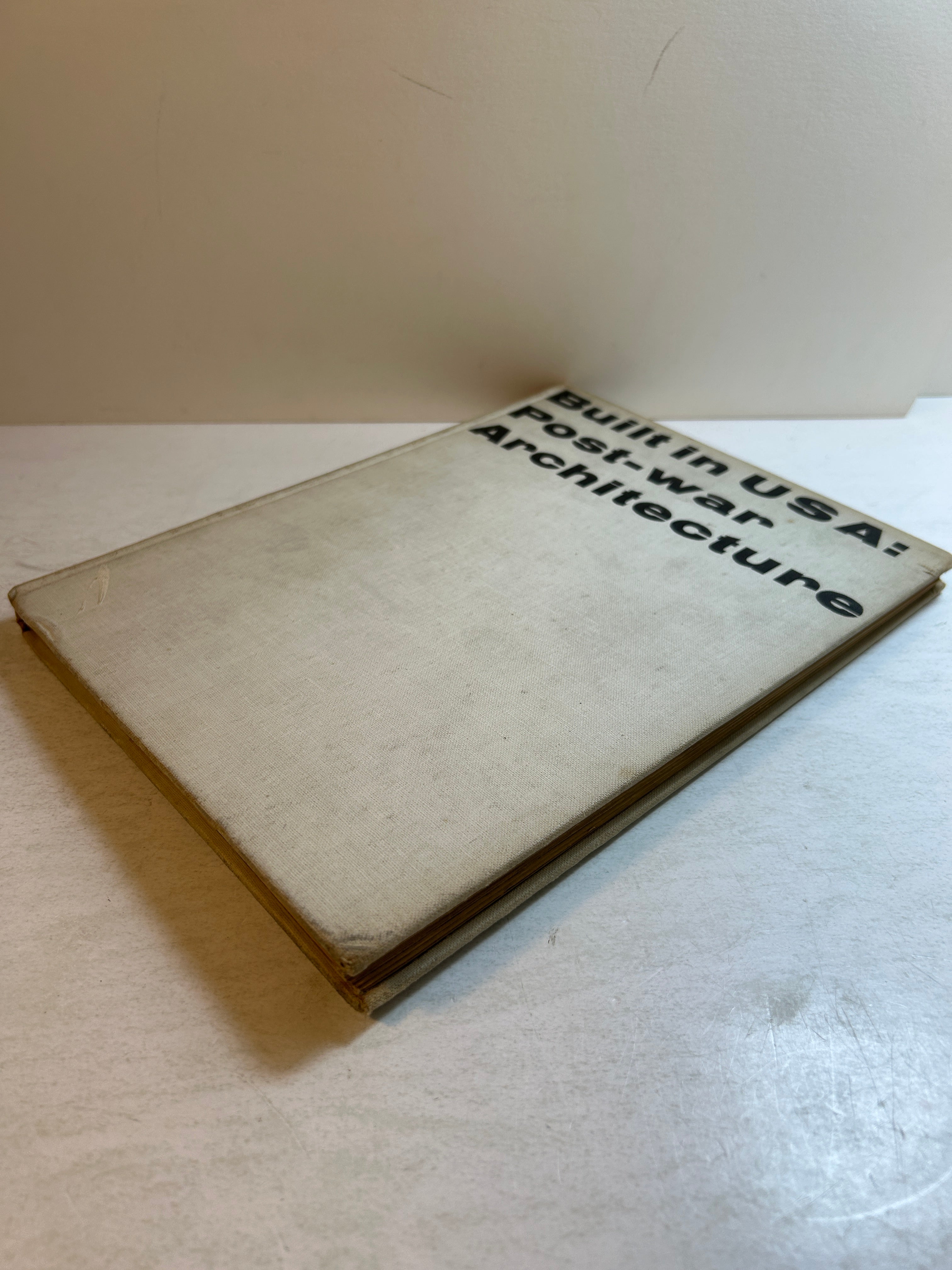 Built in USA: Post-war Architecture The Museum of Modern Art 1952 HC