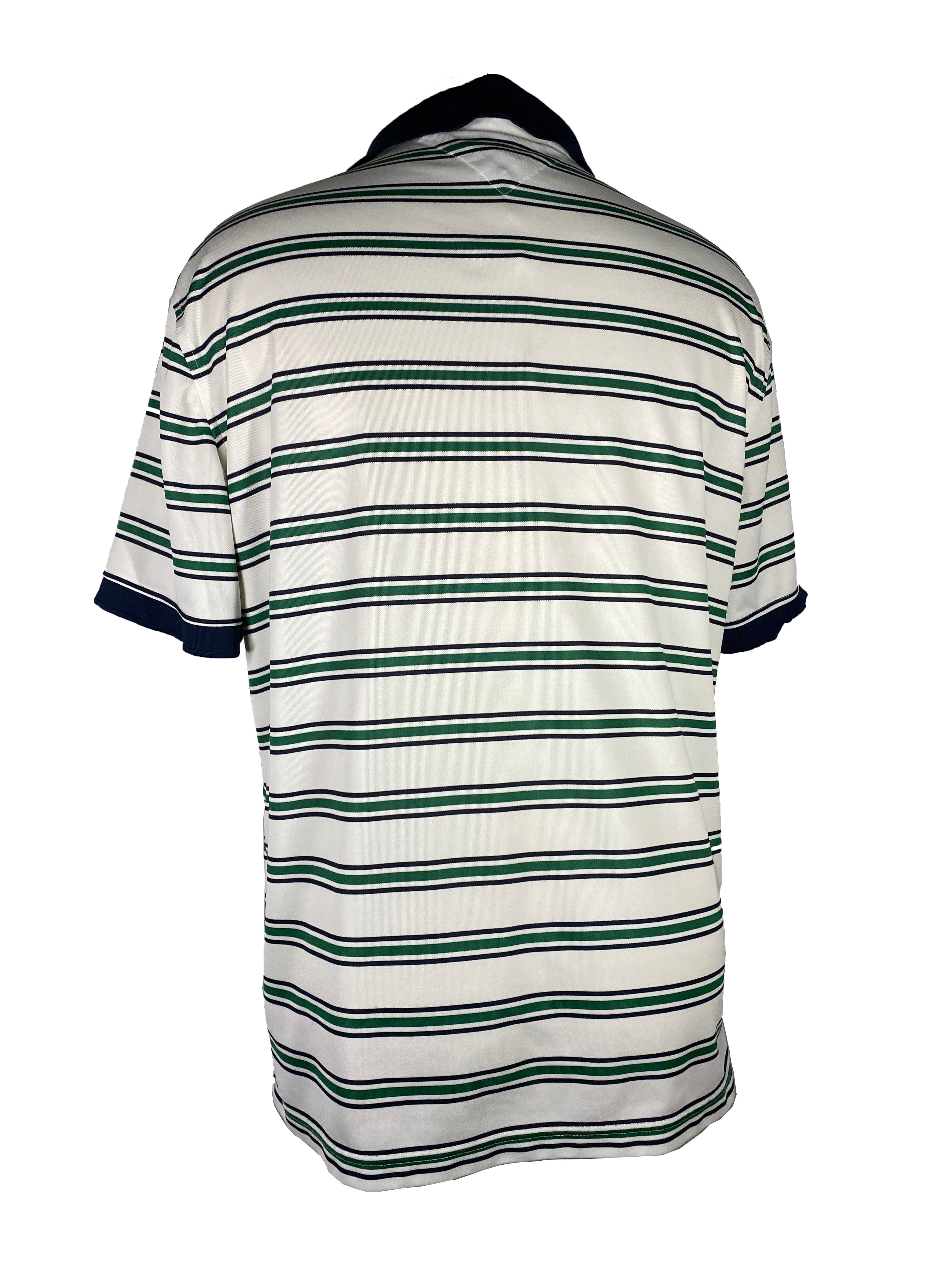 Tommy Hilfiger Golf MSU Striped Short Sleeve Polo Men's Size L