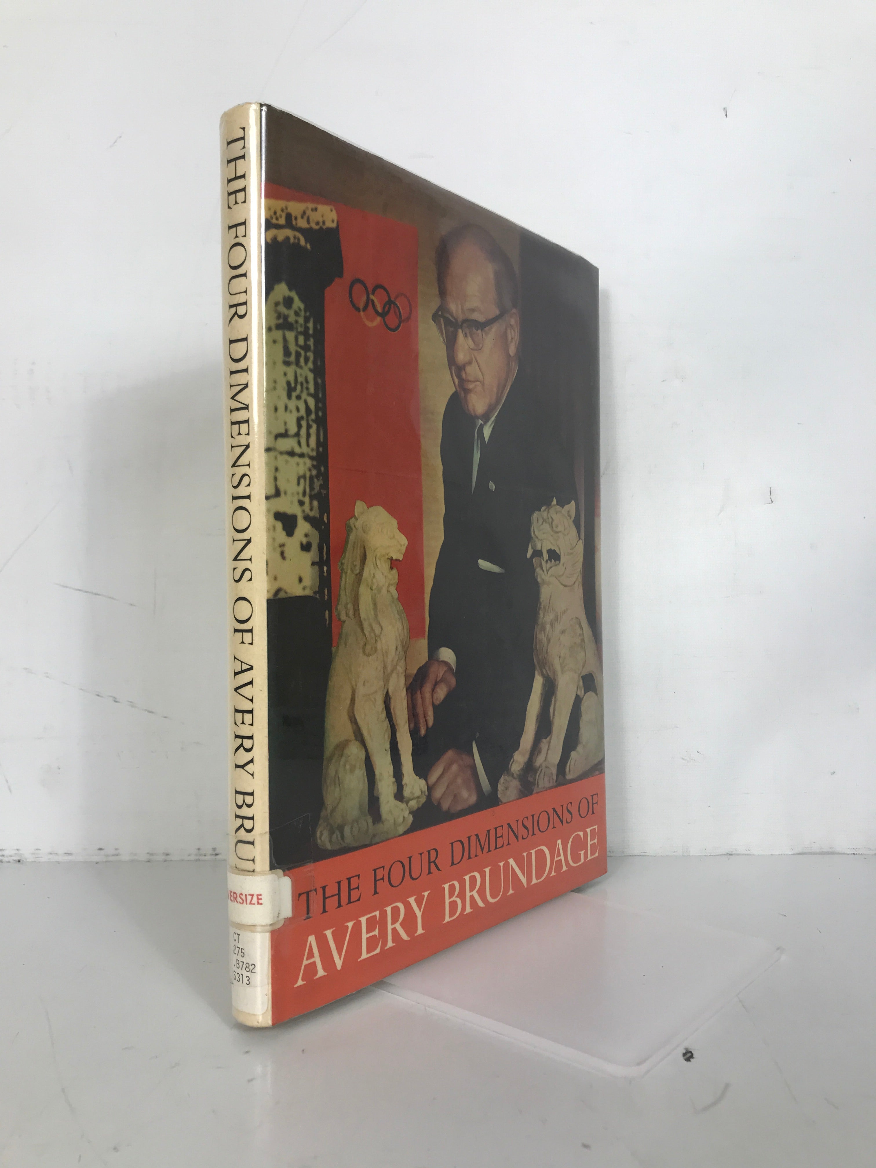 The Four Dimensions of Avery Brundage 1968 HCDJ Ex-Library