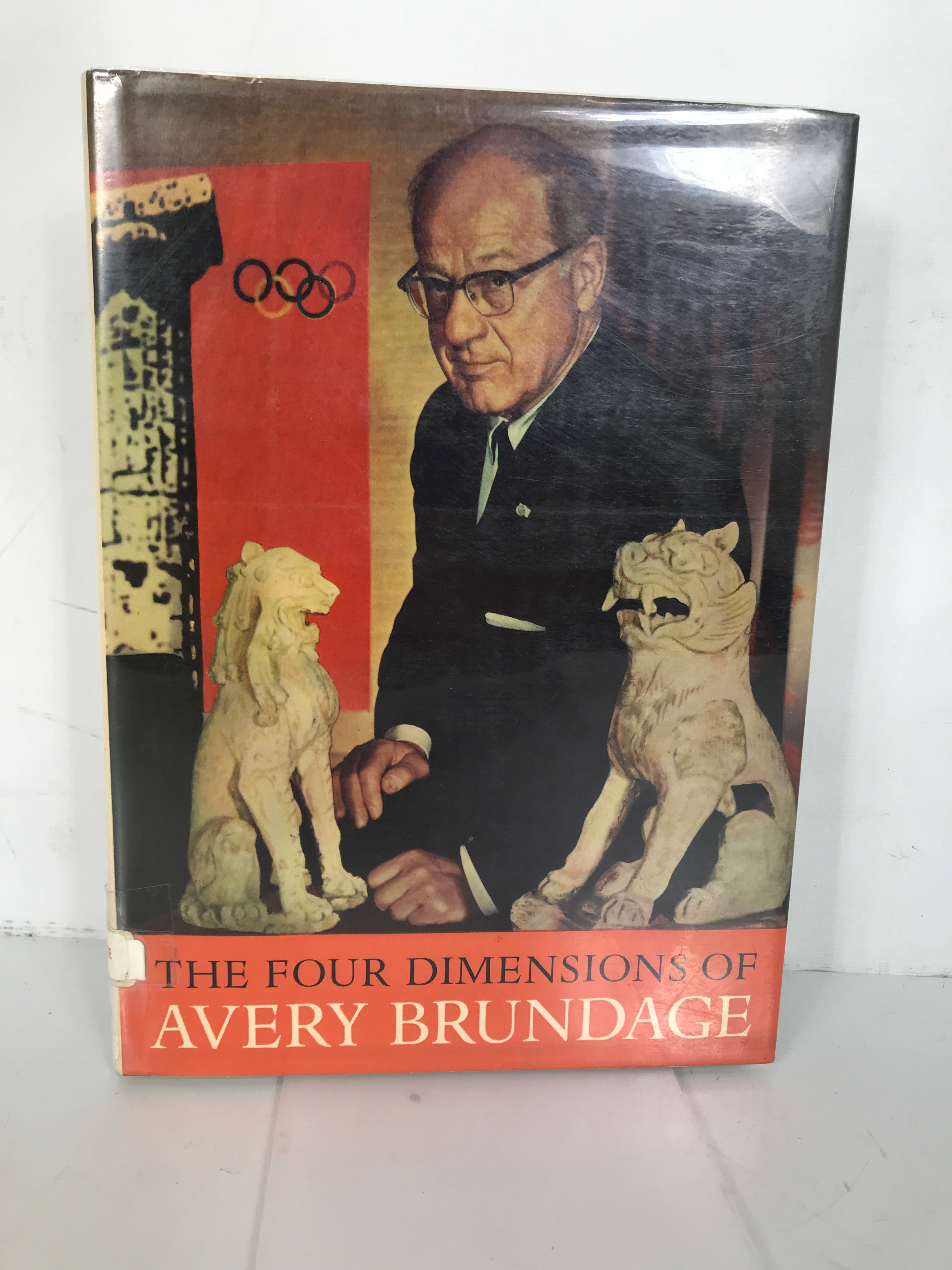 The Four Dimensions of Avery Brundage 1968 HCDJ Ex-Library