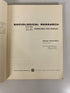 Sociological Research II Exercises & Manual Riley 1963 SC Workbook