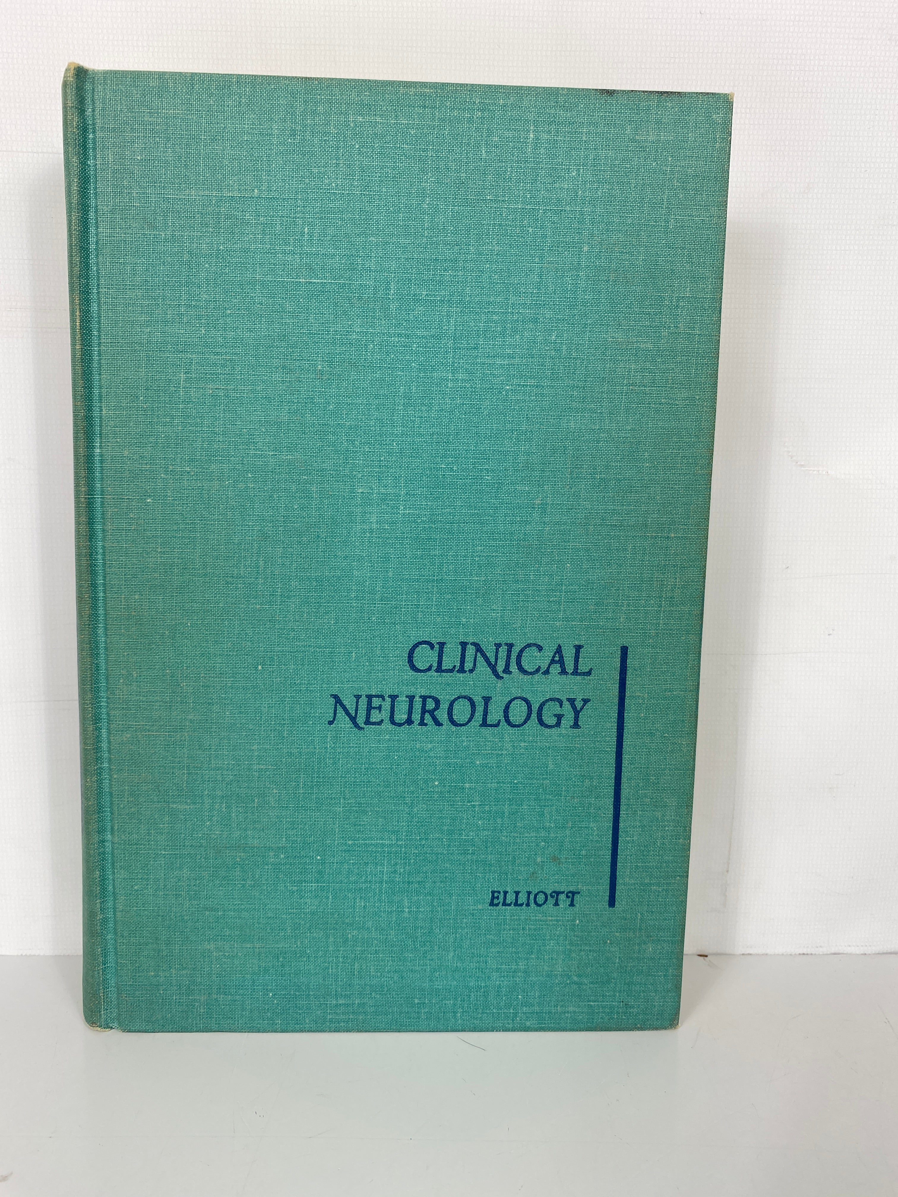 Clinical Neurology by Frank Elliott 1966 Reprint HC