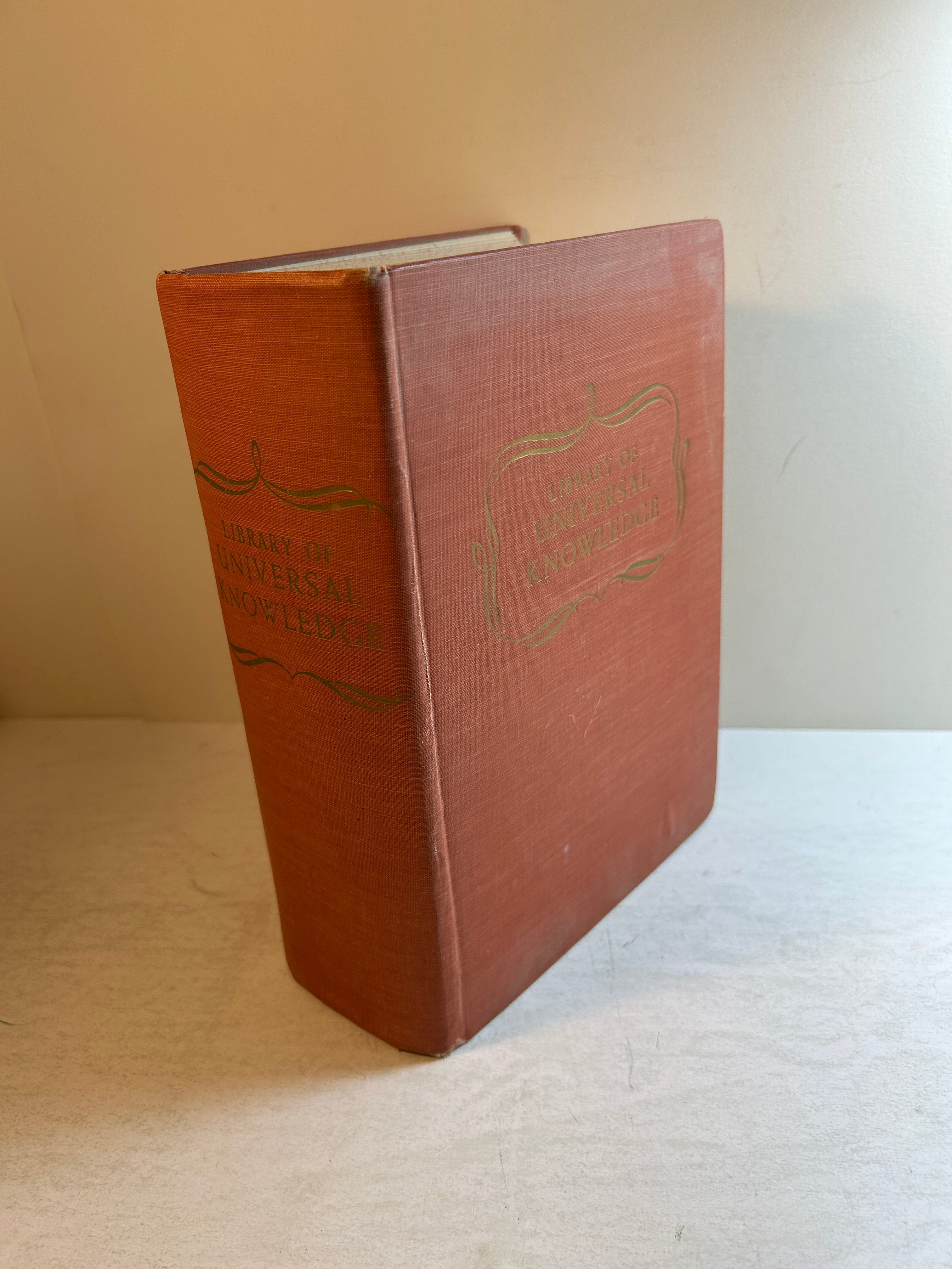 Library of Universal Knowledge Franklin J. Meine Consolidated Book Pub 1956