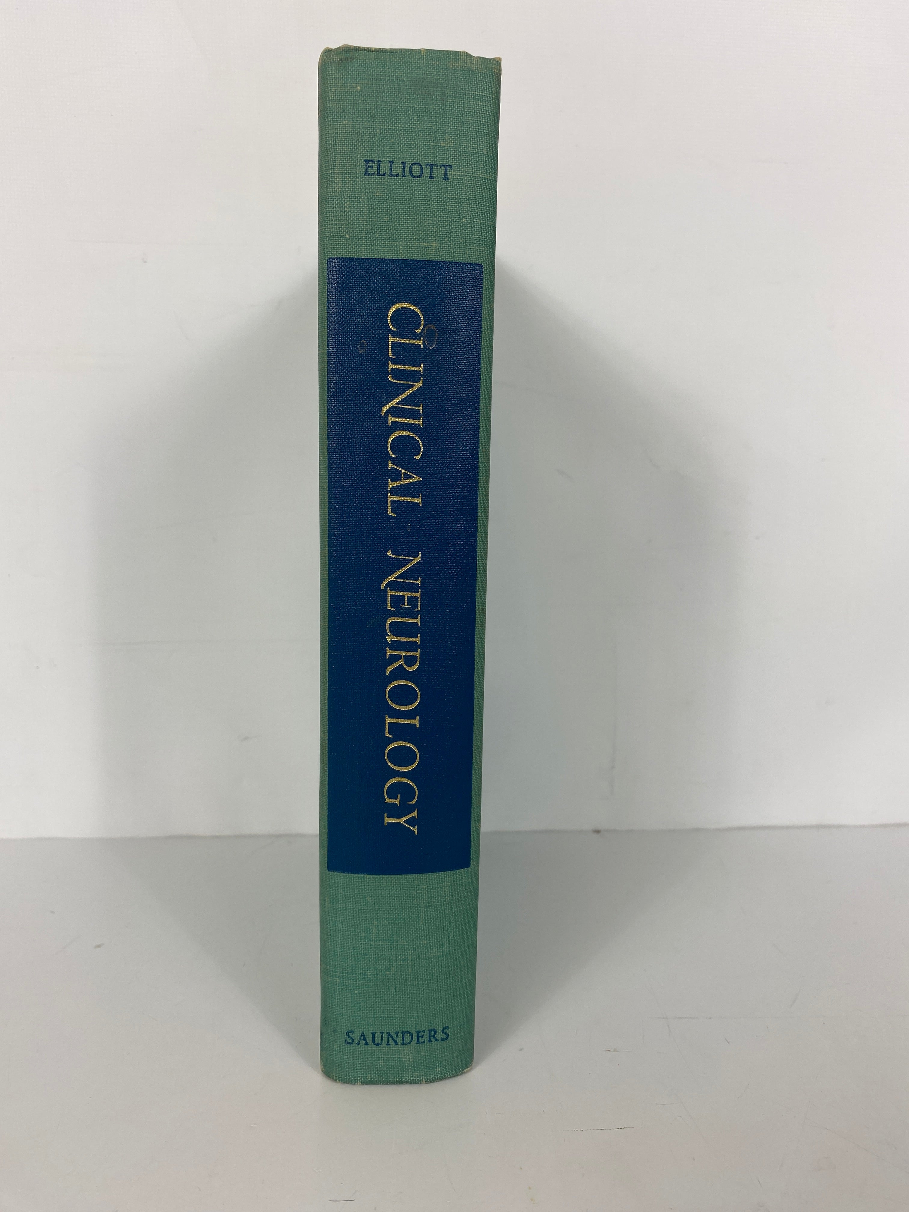 Clinical Neurology by Frank Elliott 1966 Reprint HC