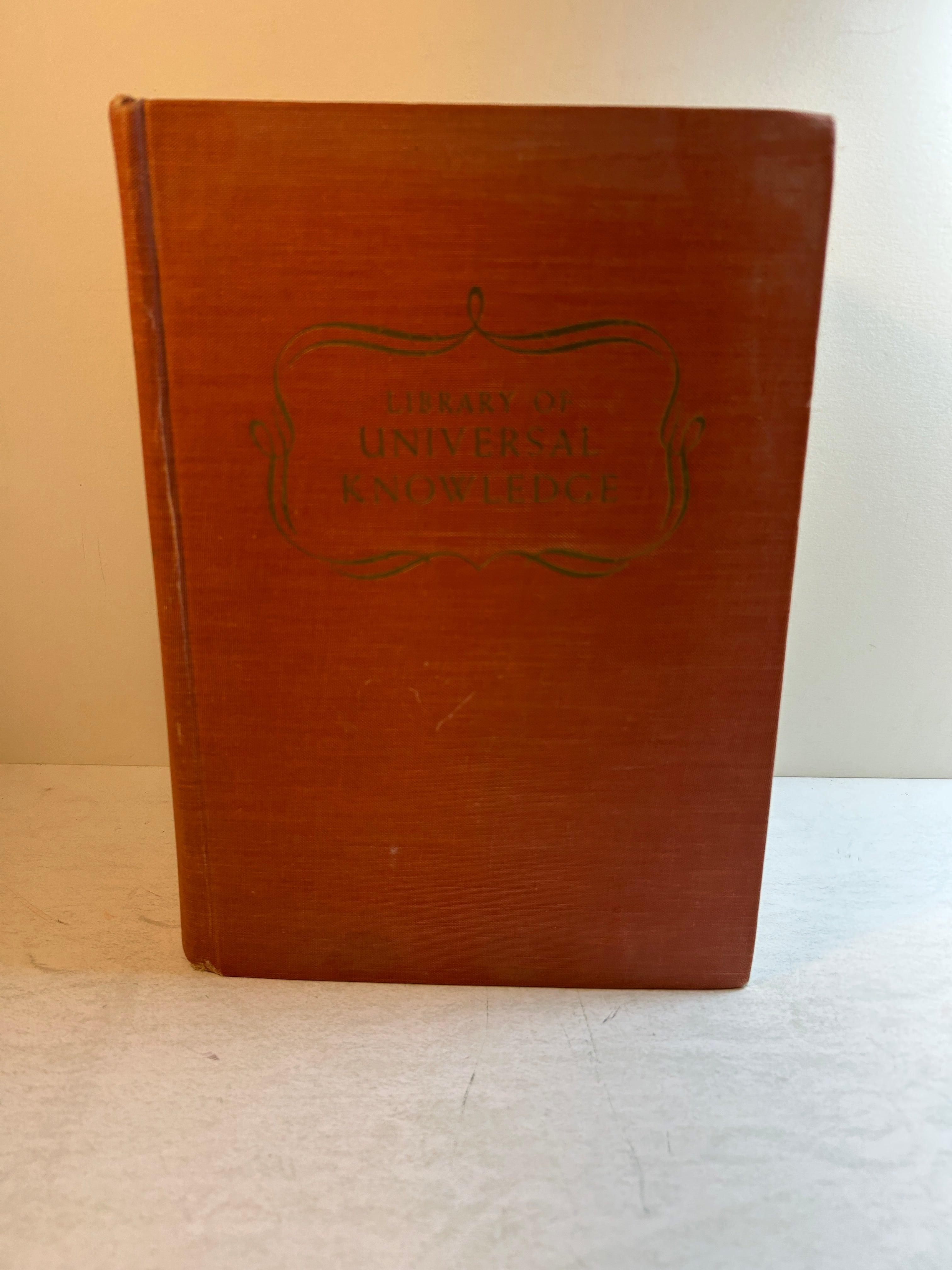 Library of Universal Knowledge Franklin J. Meine Consolidated Book Pub 1956