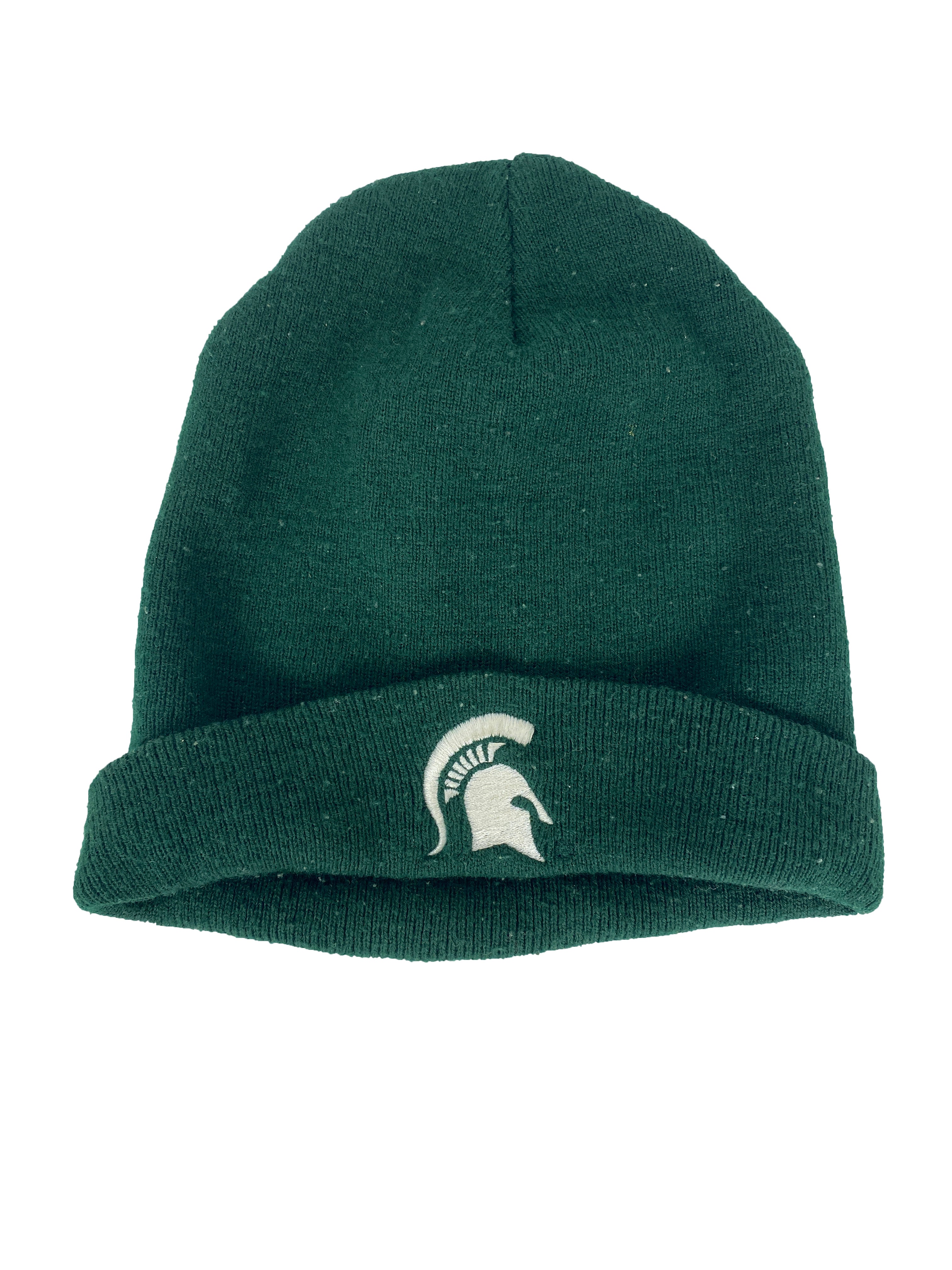 Green Michigan State Beanie
