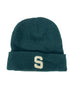 Green Michigan State Beanie
