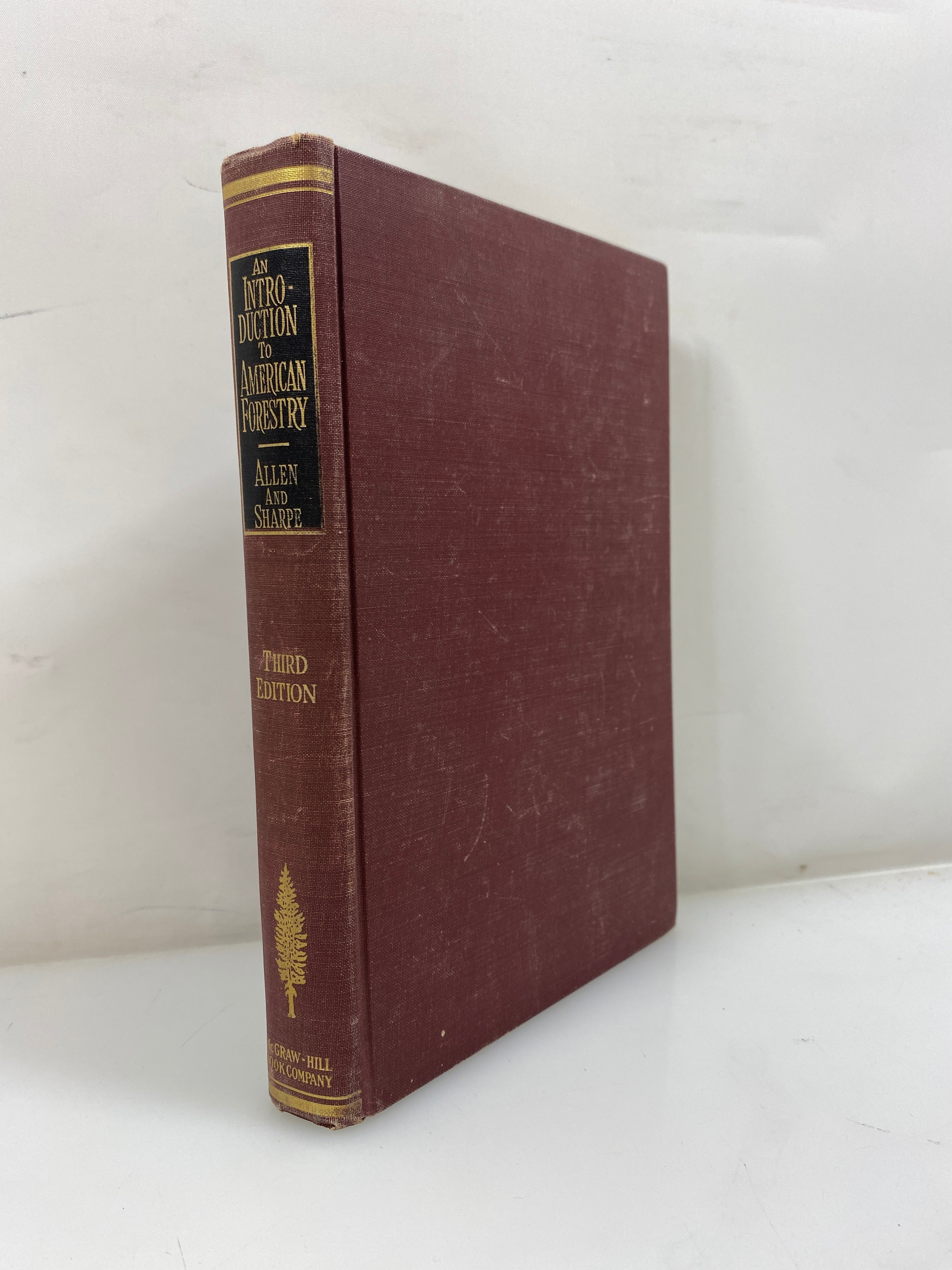 An Introduction to American Forestry by Allen/Sharpe 1960 HC