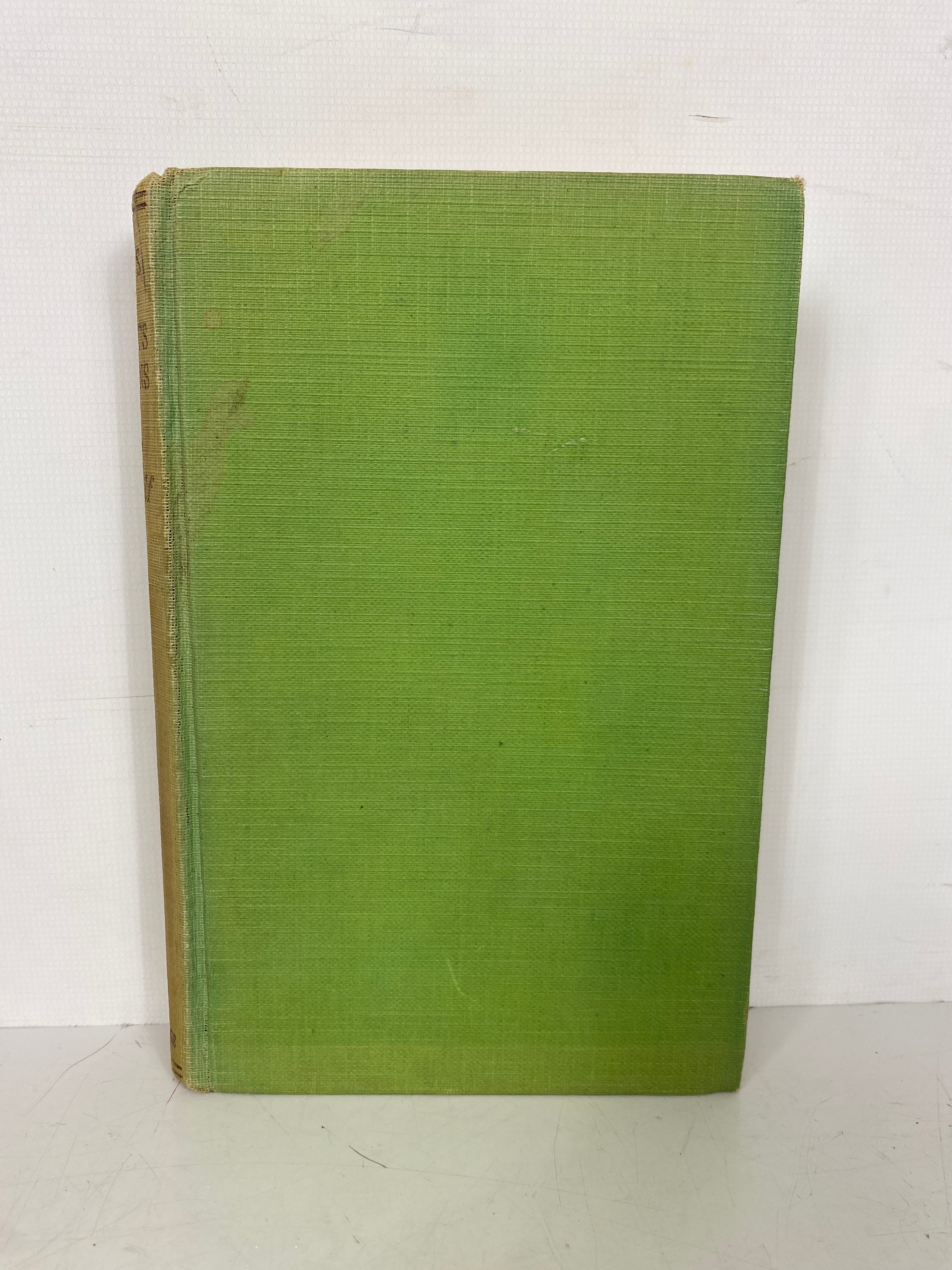 Lawns & Sports Greens by A.J. Macself c1947 Vintage HC