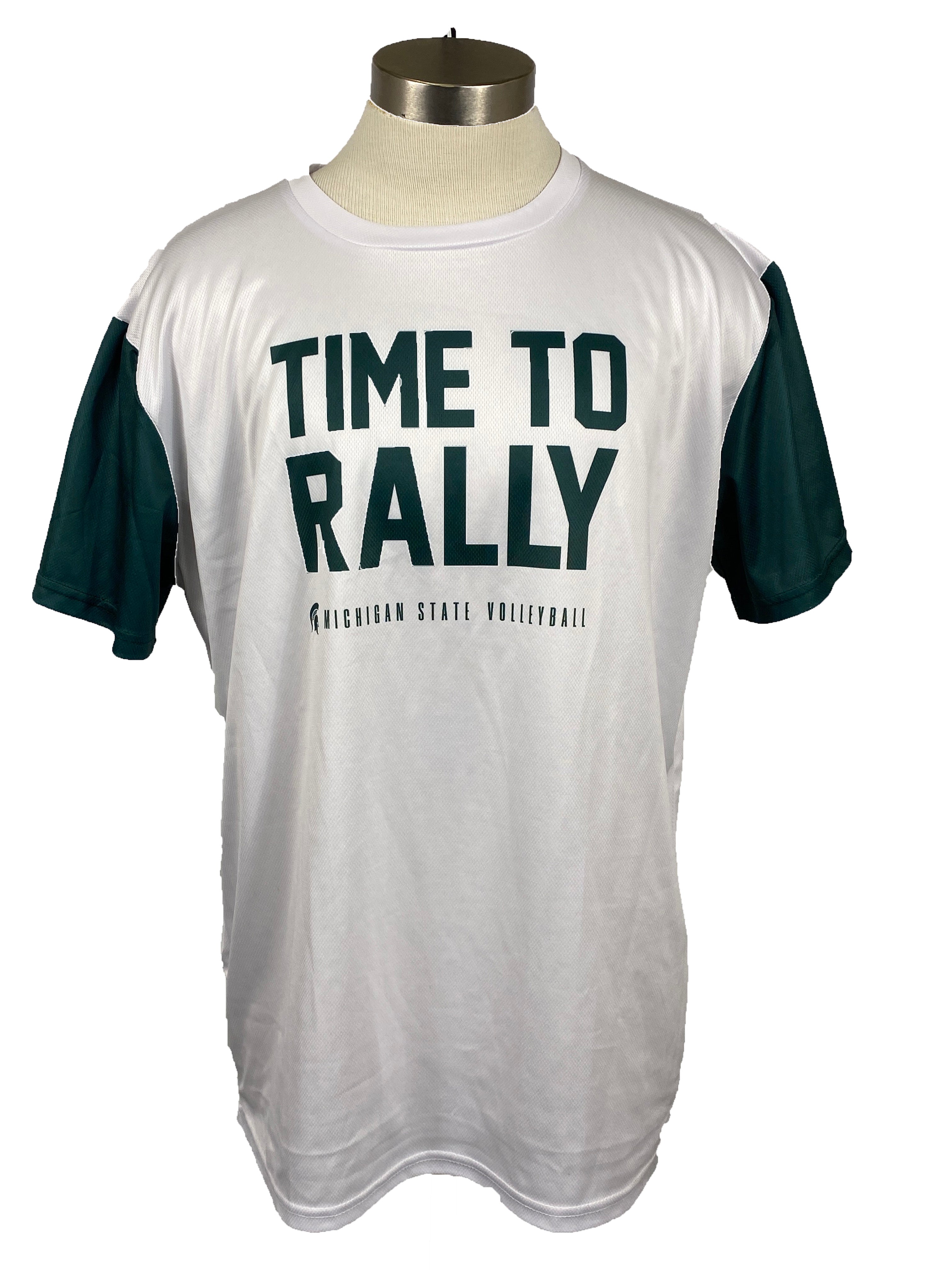 White Michigan State Volleyball Jersey Unisex Size XL