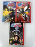 Lot of 3 Gundam Mobile Fighter 1-3 Manga 2003