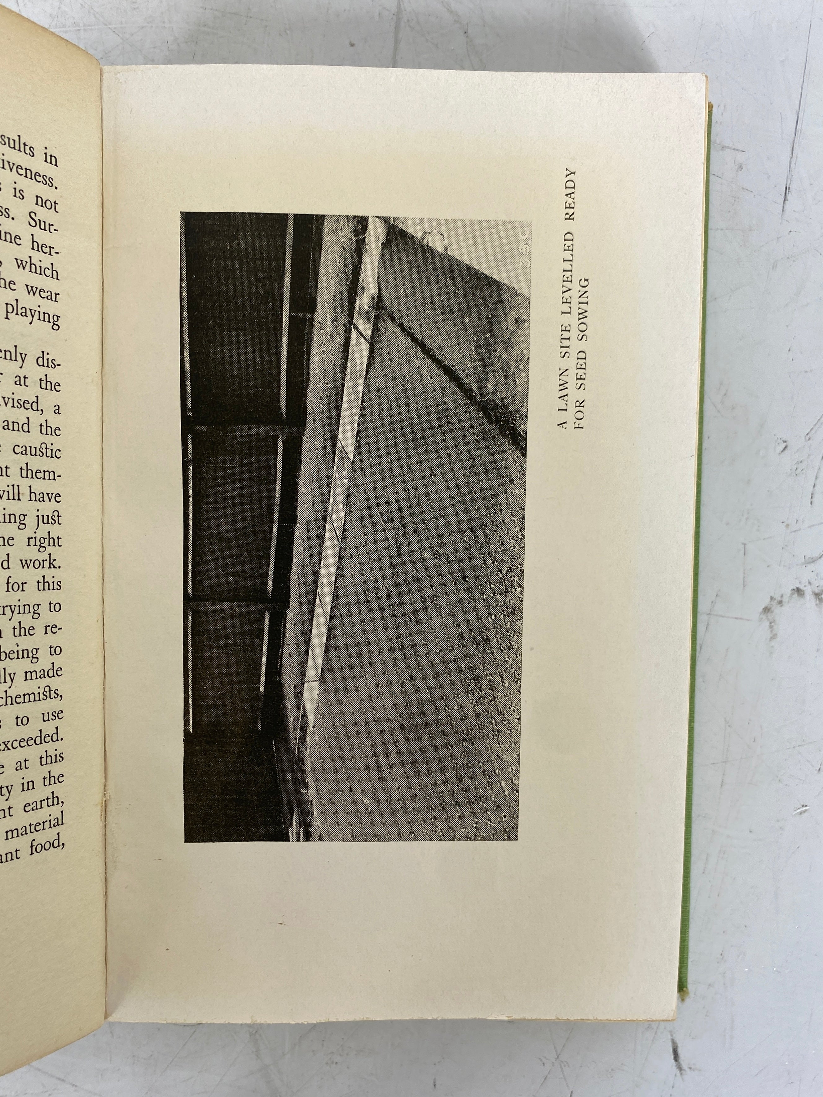 Lawns & Sports Greens by A.J. Macself c1947 Vintage HC