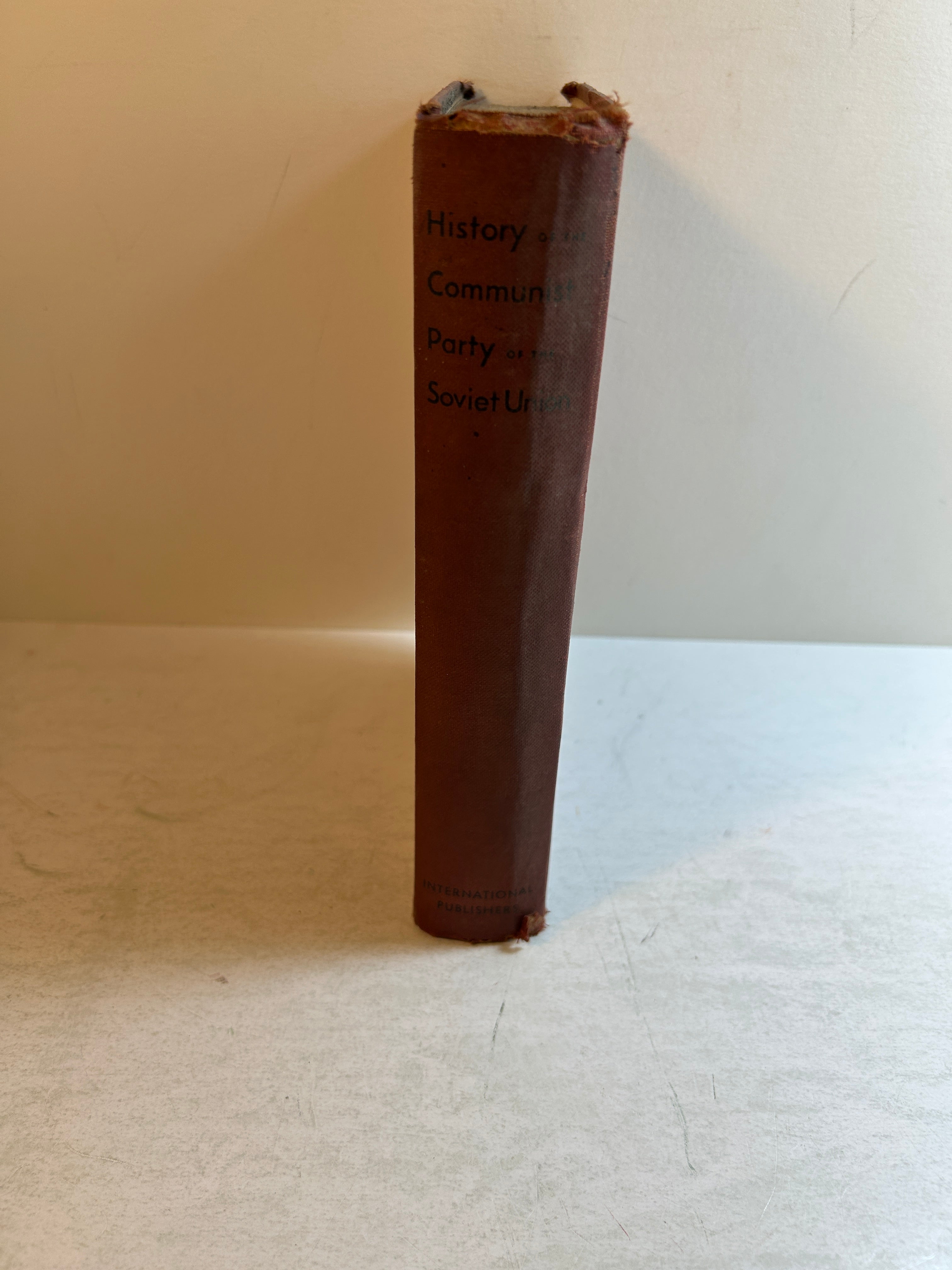 History of the Communist Party of the Soviet Union 1939 International Pub HC