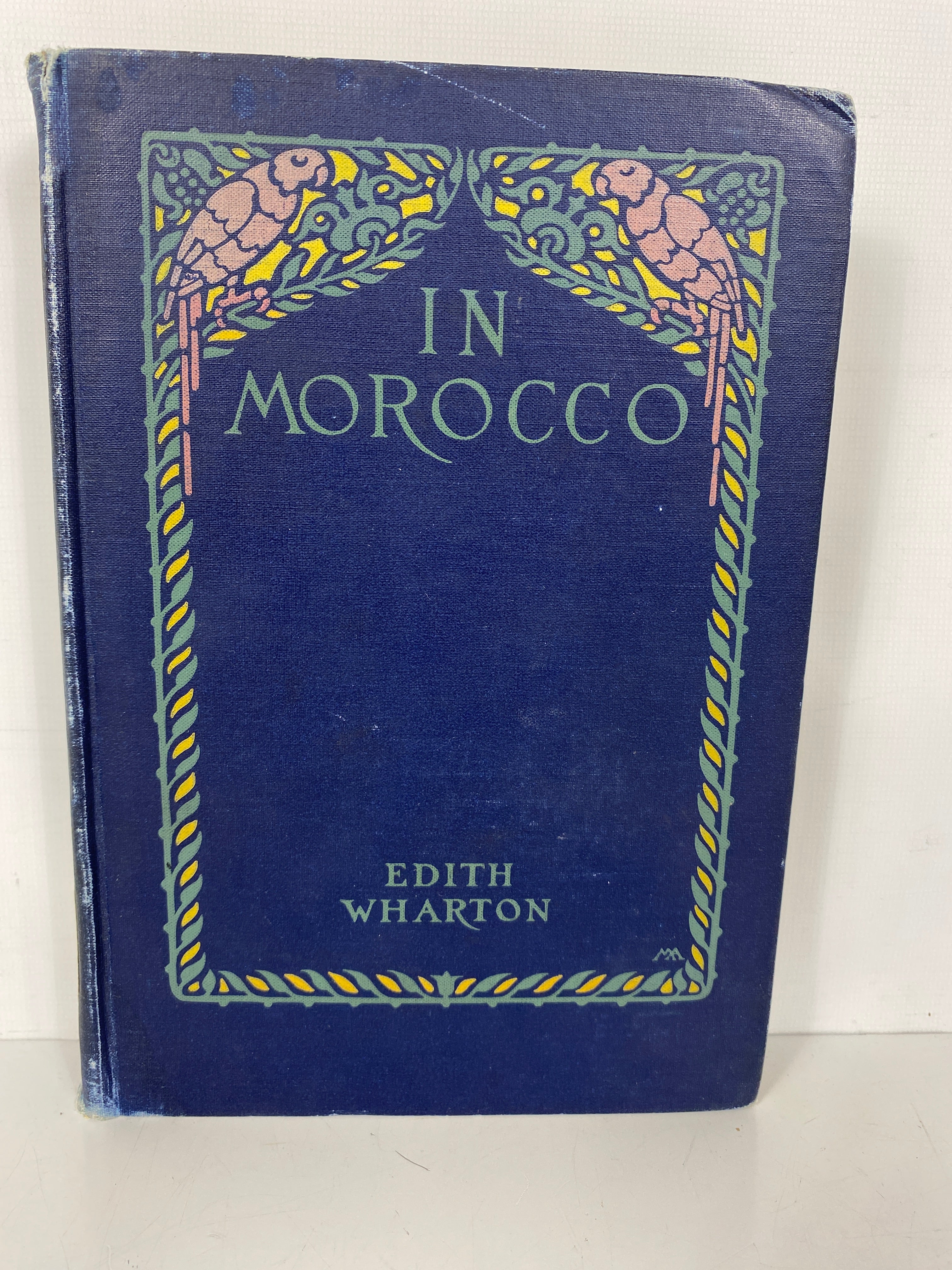 In Morocco by Edith Wharton 1920 1st Edition HC Ex-Library