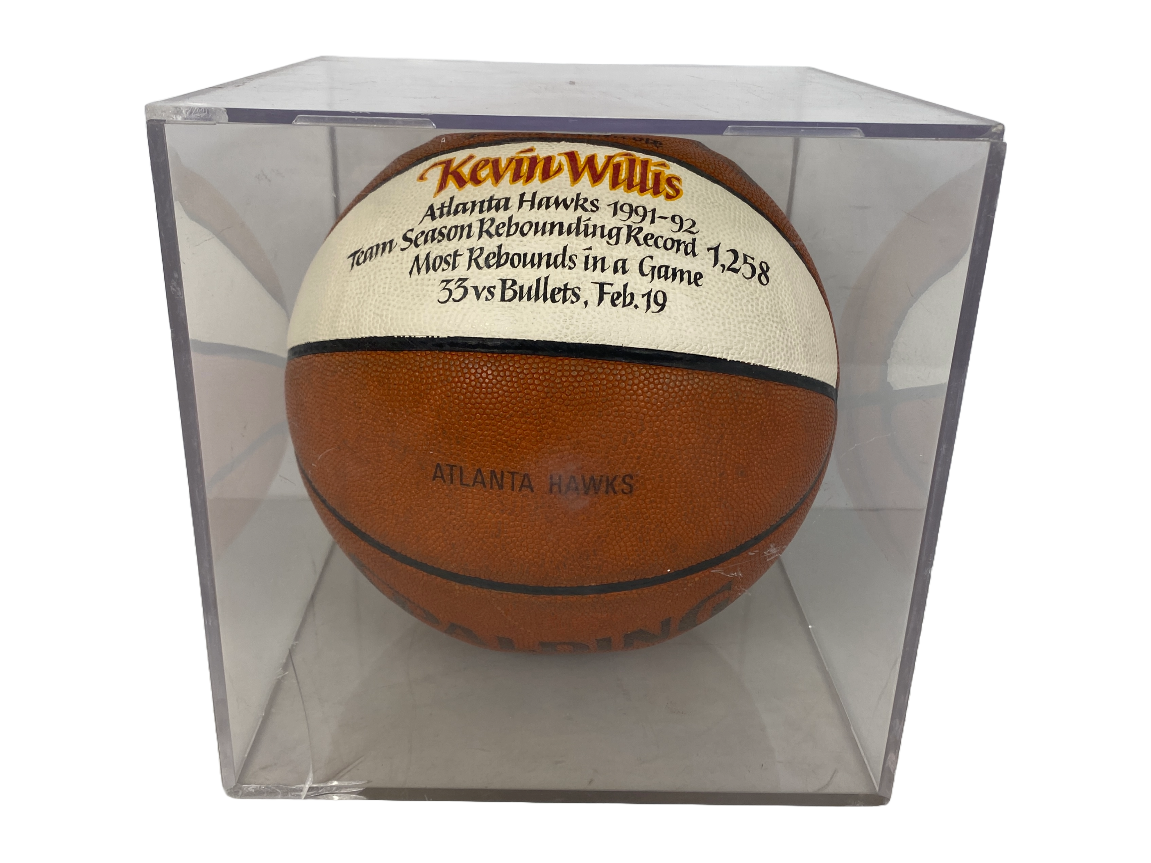 Kevin Willis Atlanta Hawks Basketball to Jud Heathcote