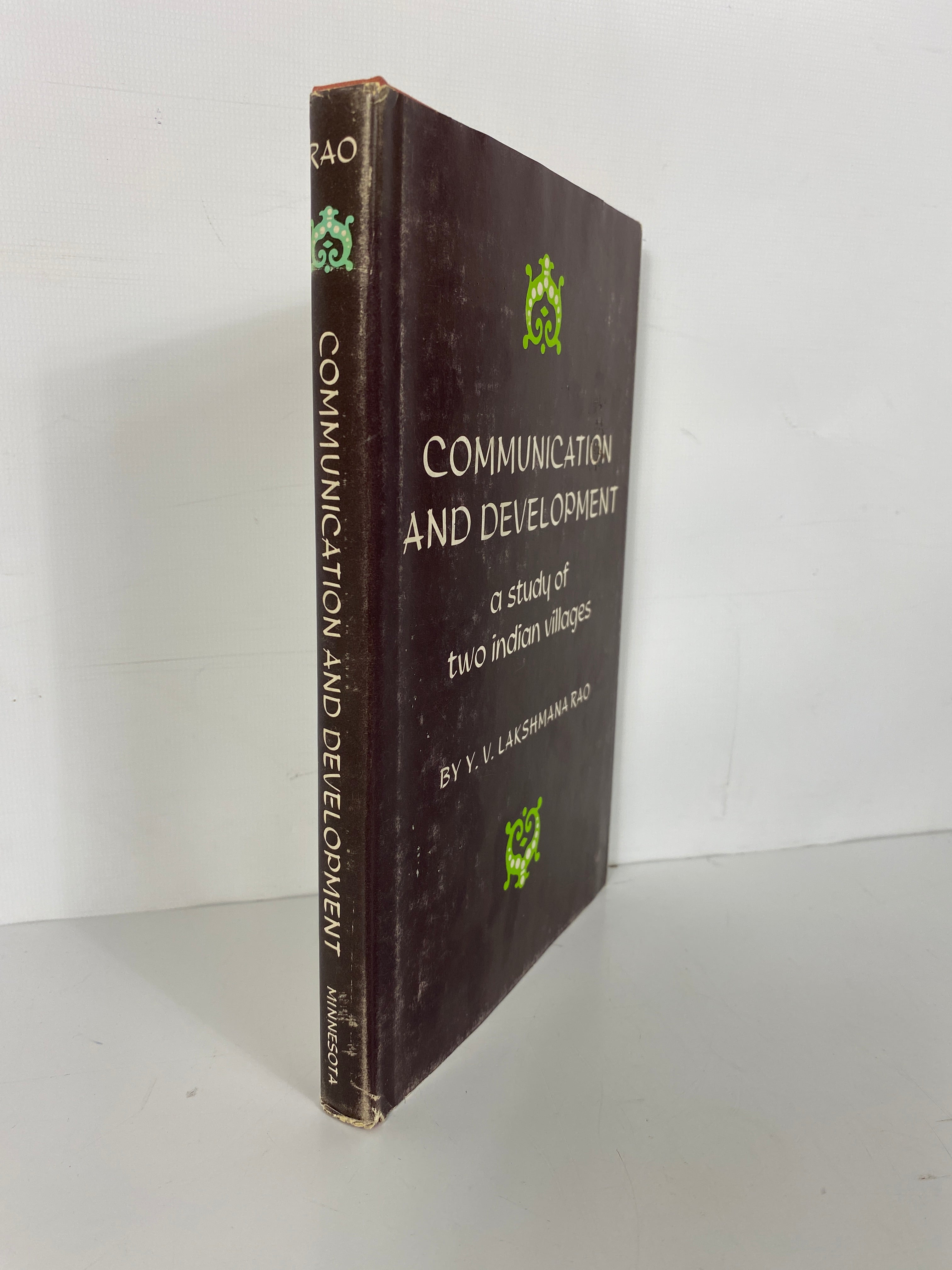 Communication & Development 2 Indian Villages Lakshmana Rao 1966 HCDJ