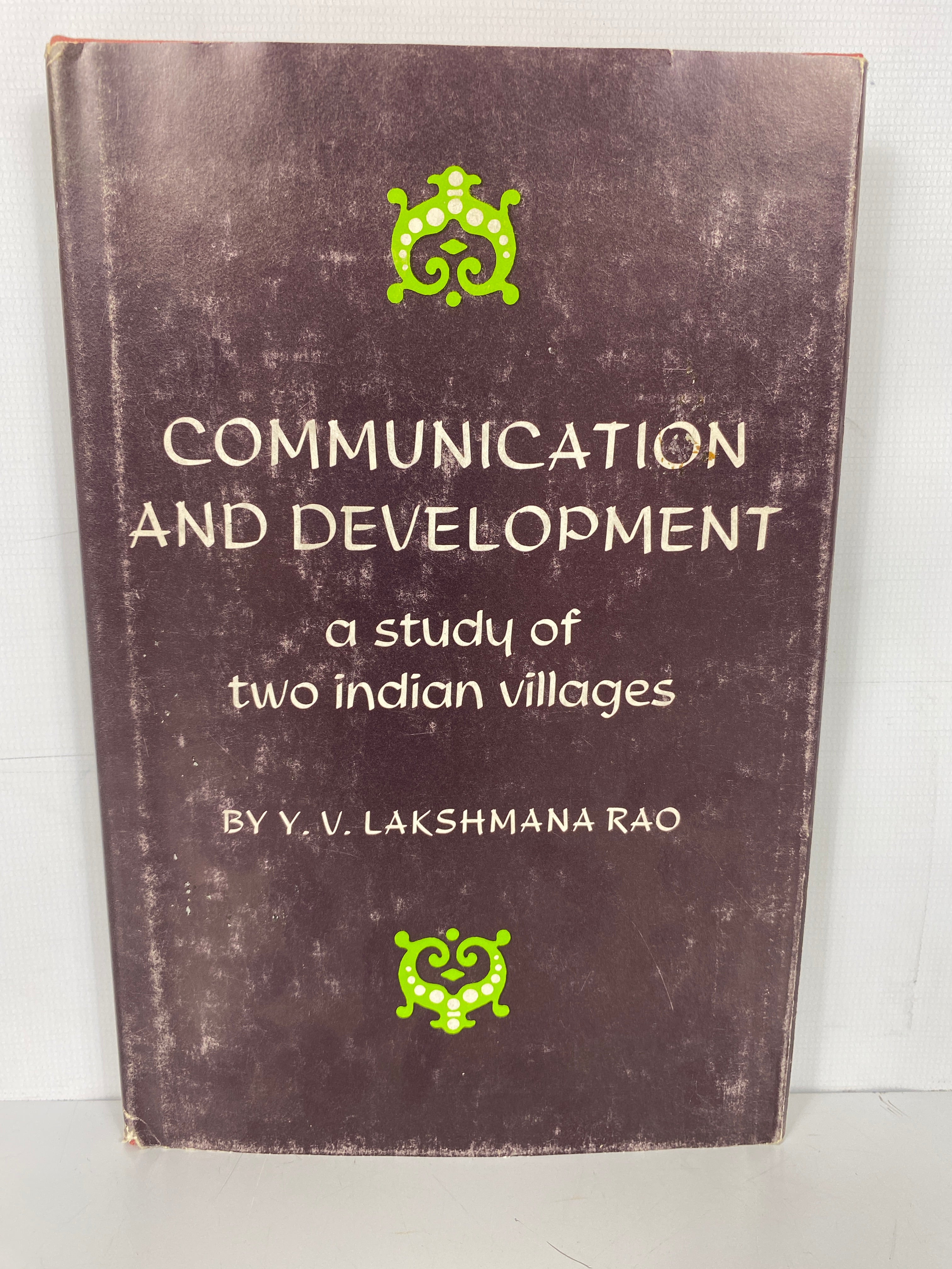 Communication & Development 2 Indian Villages Lakshmana Rao 1966 HCDJ