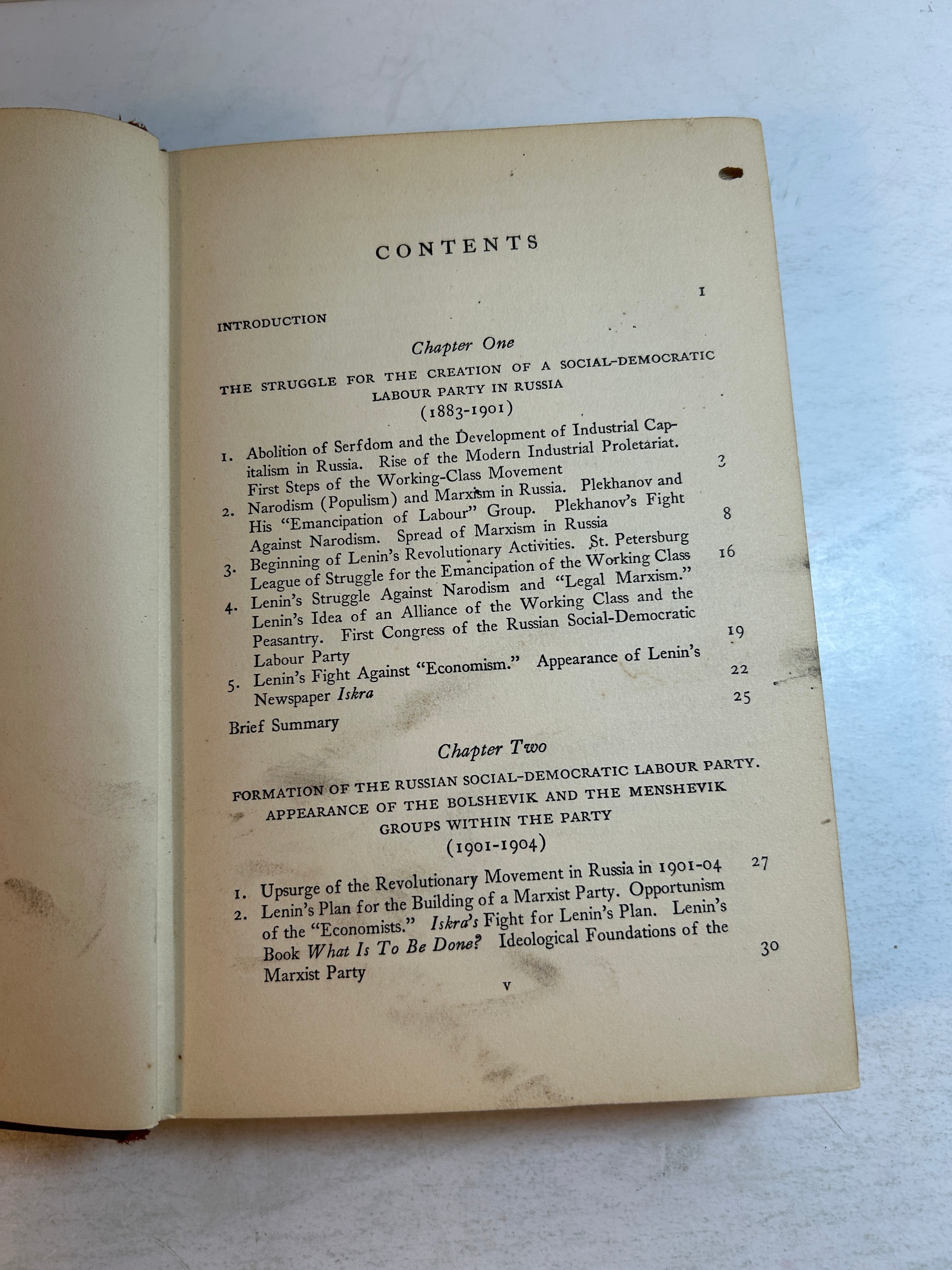 History of the Communist Party of the Soviet Union 1939 International Pub HC