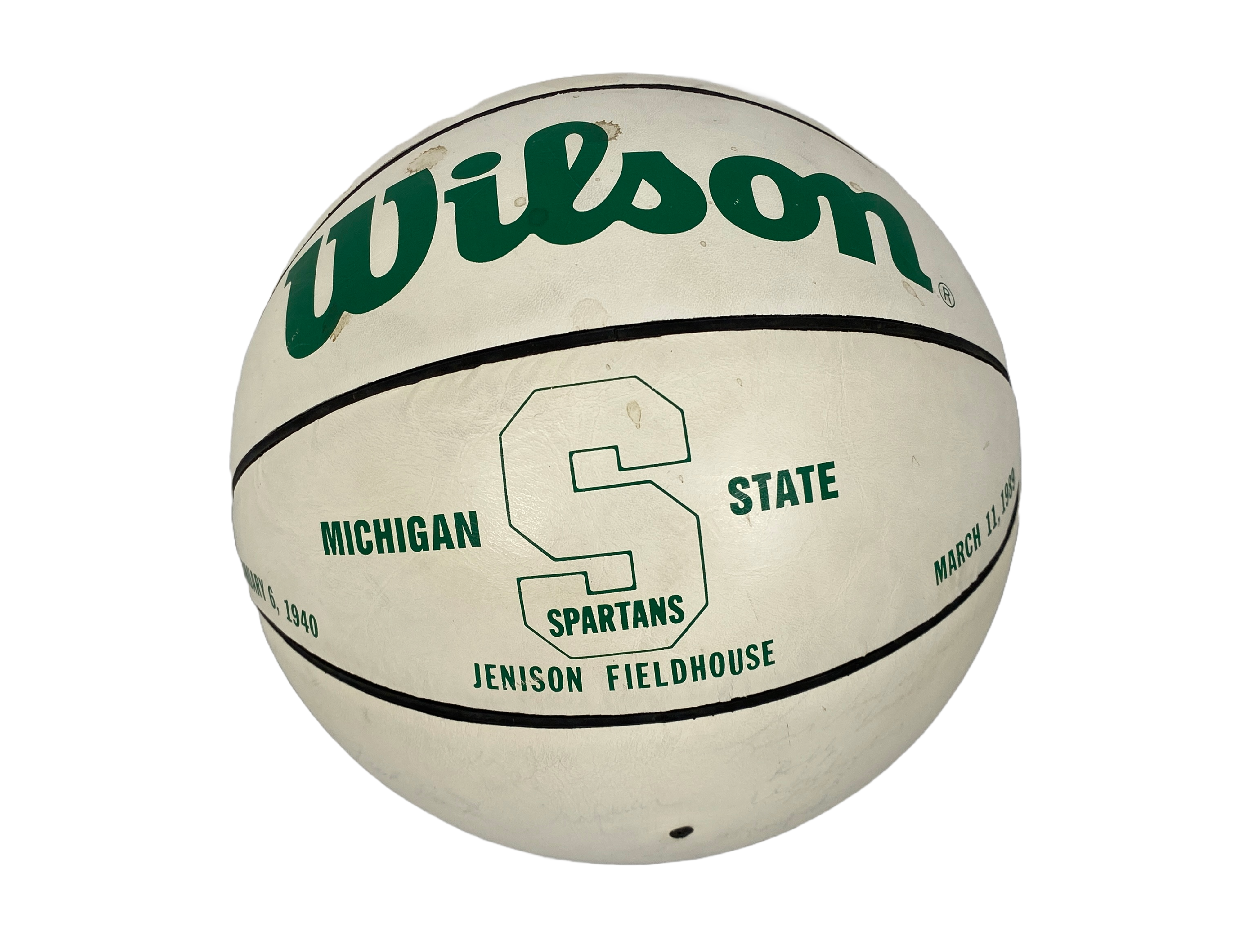 Michigan State Spartans Autographed Basketball