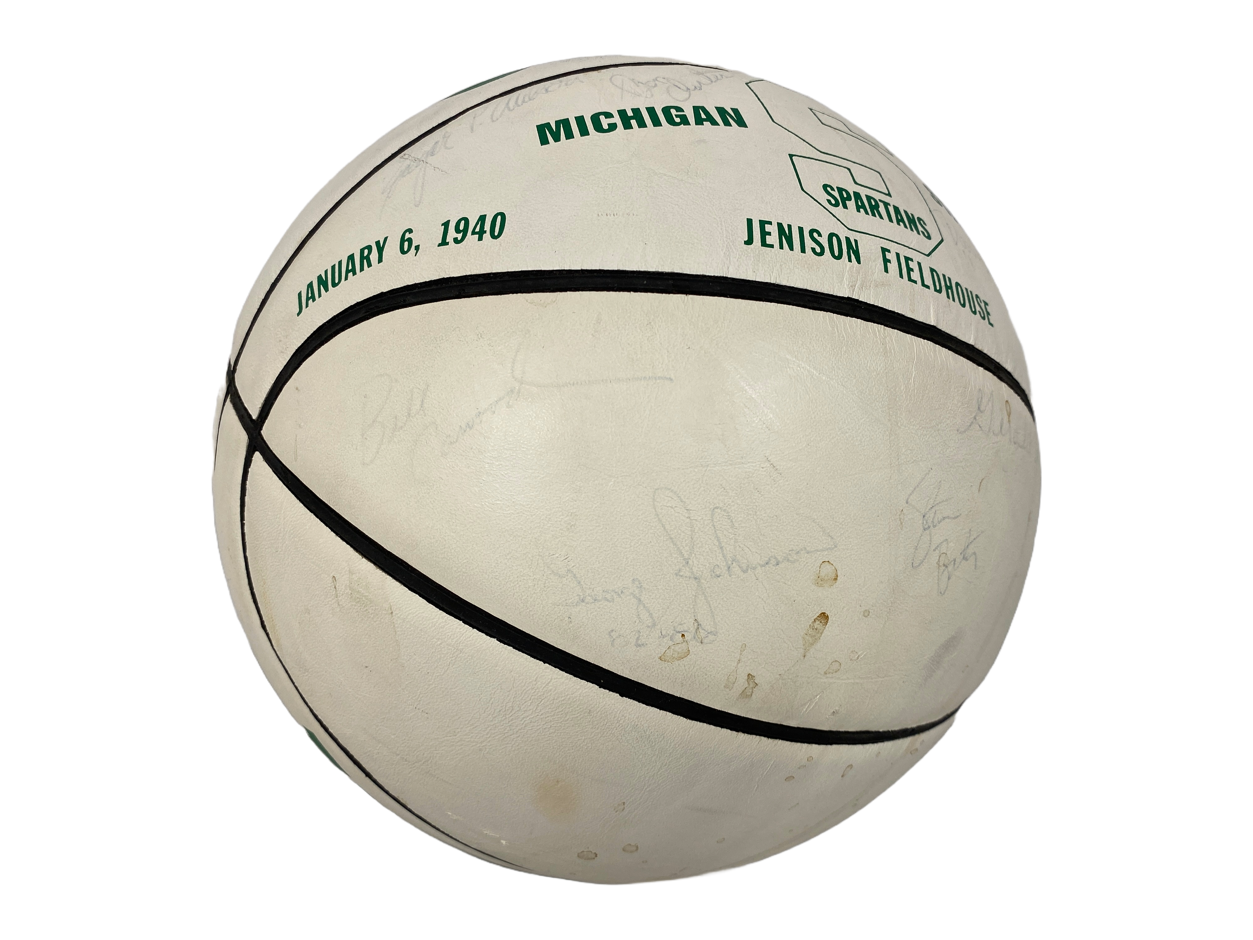 Michigan State Spartans Autographed Basketball