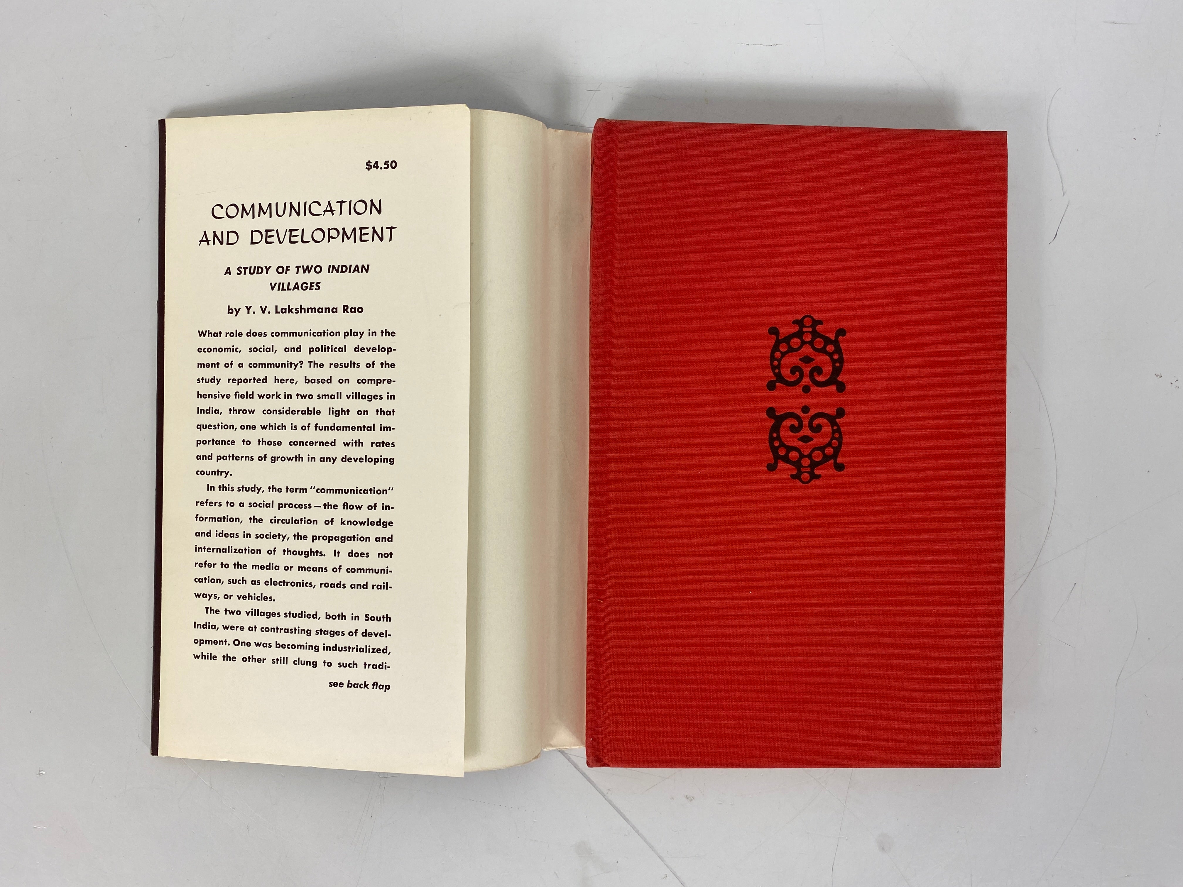 Communication & Development 2 Indian Villages Lakshmana Rao 1966 HCDJ