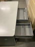 Steelcase Light Grey 6 Drawer Tanker Desk
